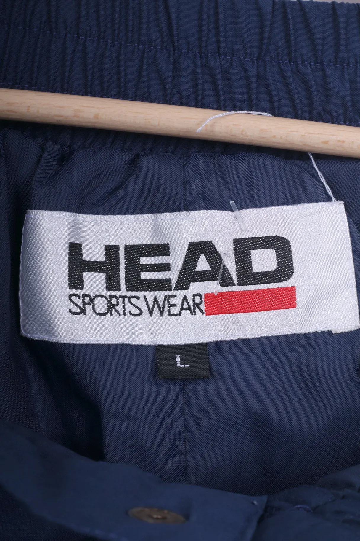 Head Mens L Trousers Blue Warm Outdoor Lined Sportswear Pants