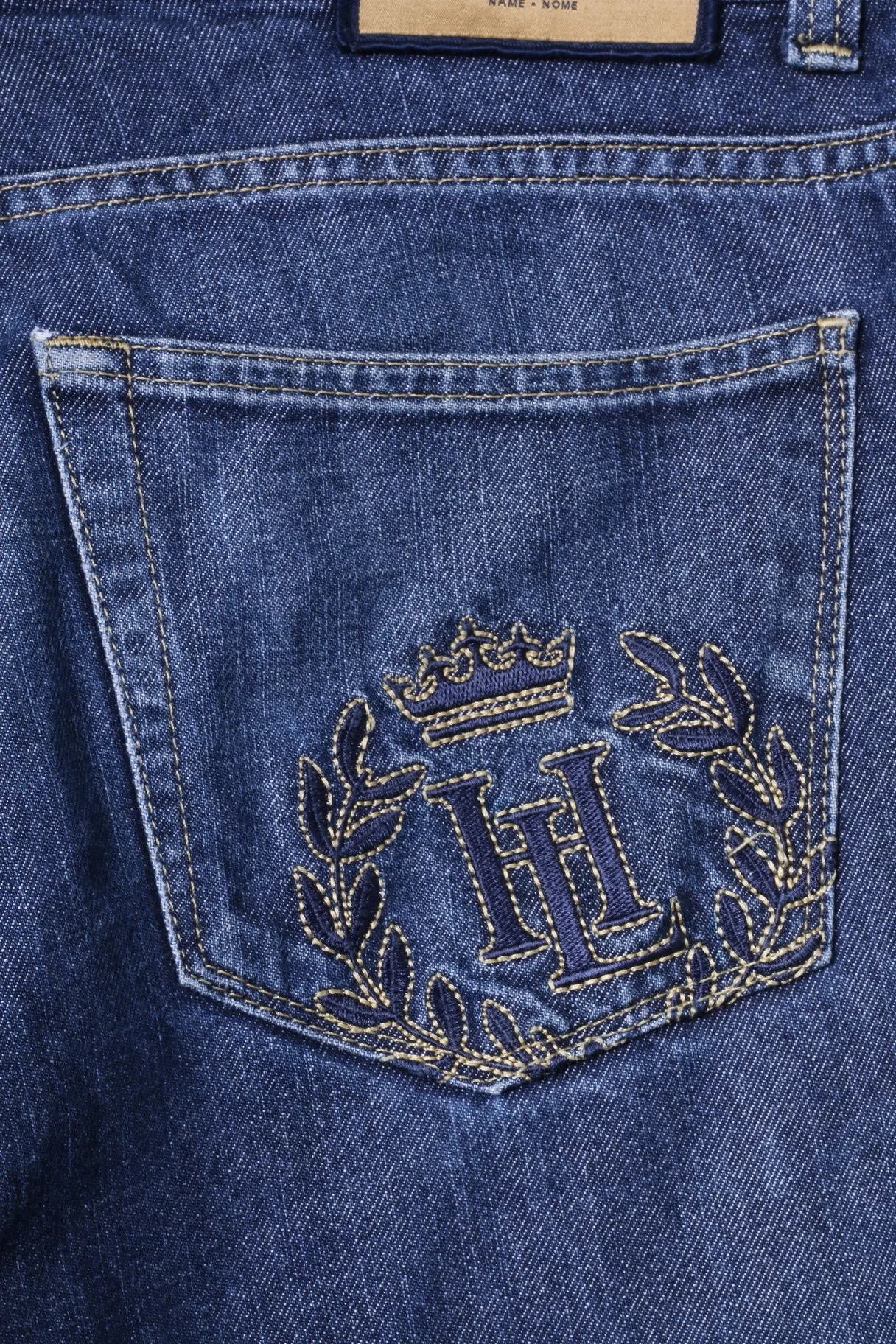 Henri Lloyd Mens 32 Jeans Trousers Navy Cotton Classic Straight Leg Denim Pants