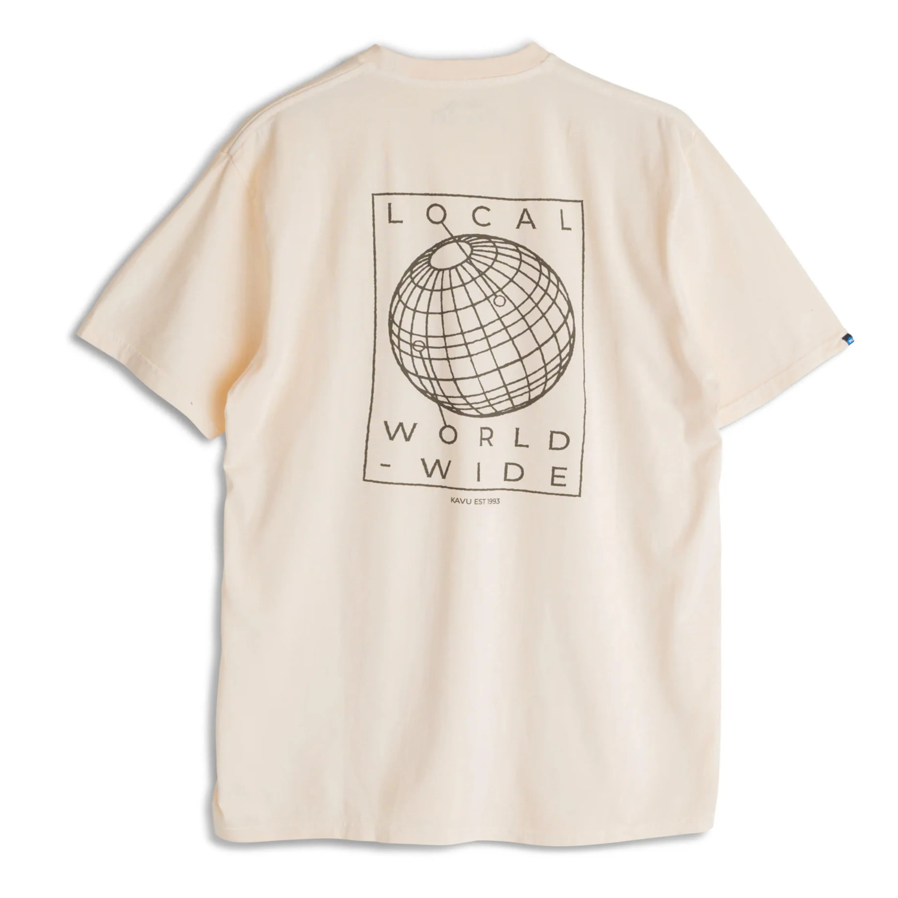 Kavu Geocentric S/S Tee Summer Sand