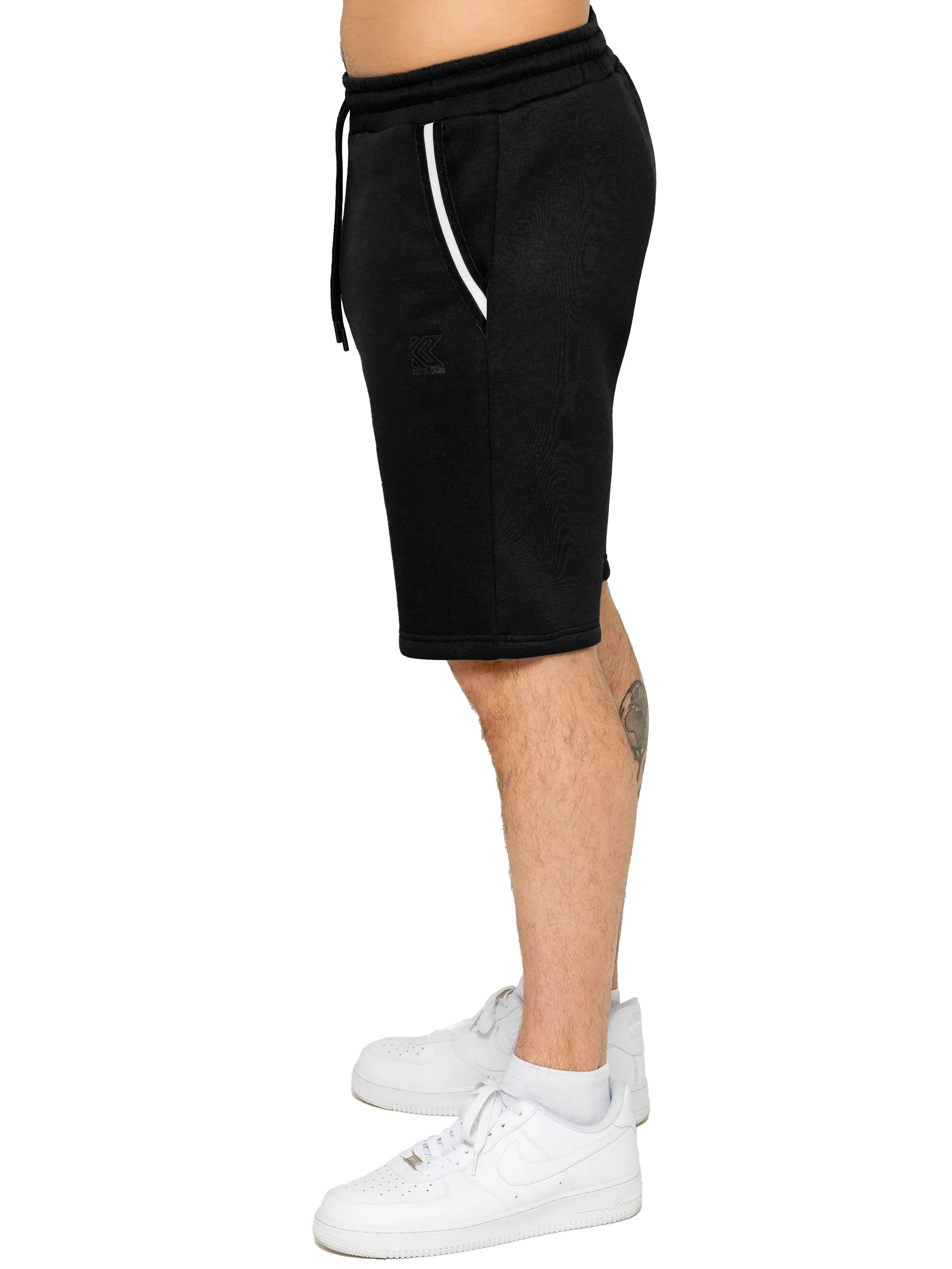 Kruze | Men's Fleece Tape Shorts