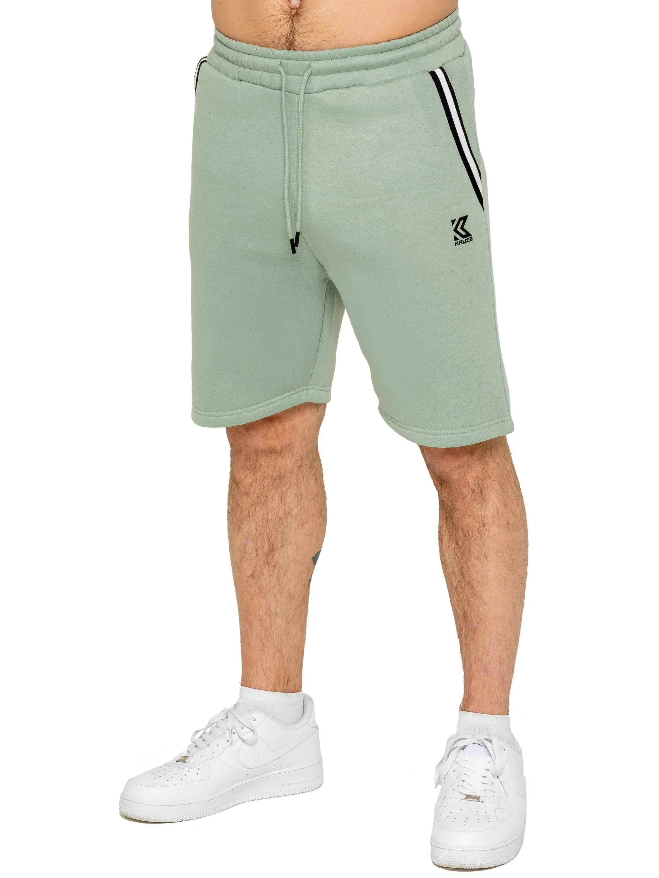 Kruze | Men's Fleece Tape Shorts