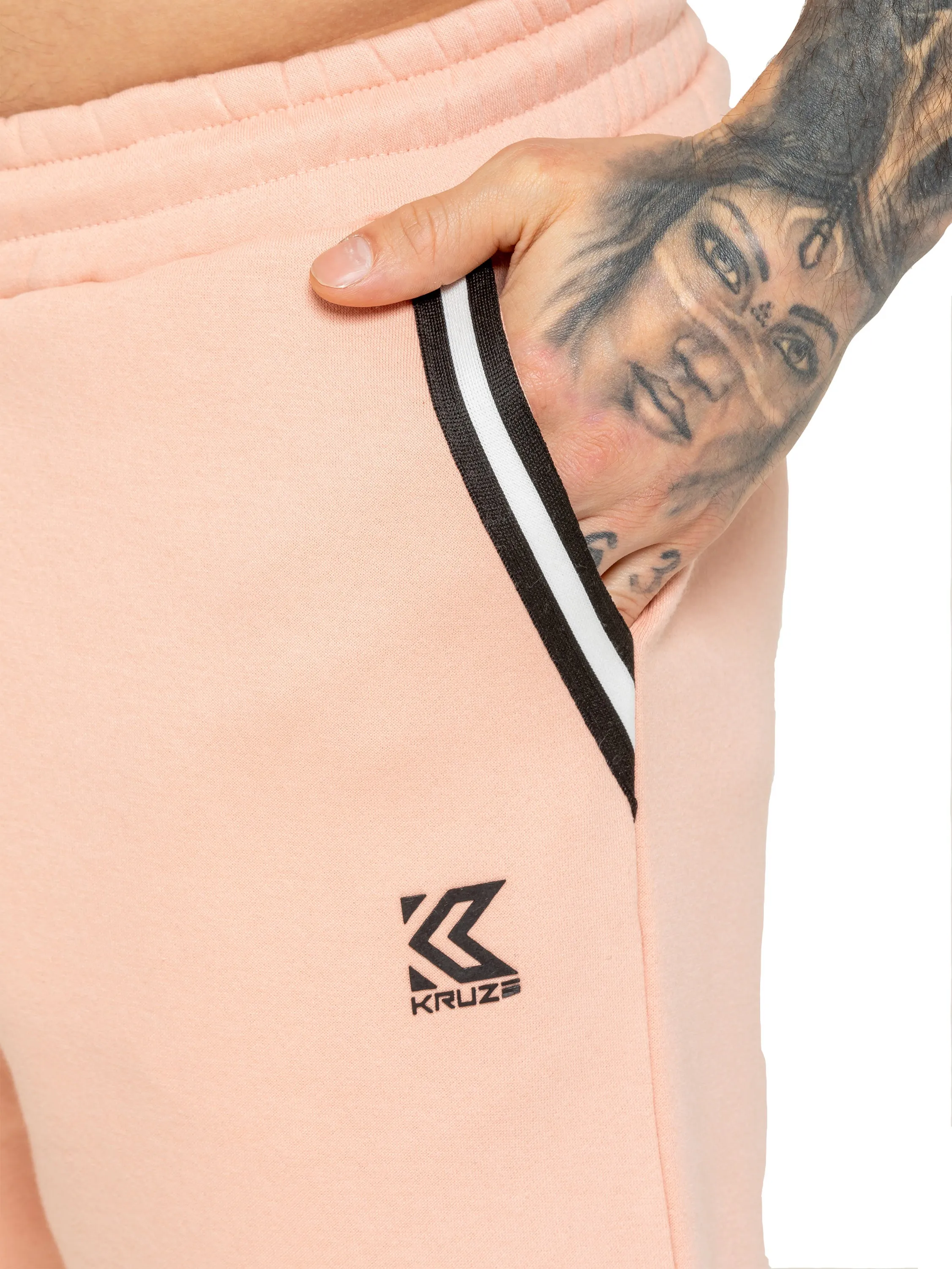 Kruze | Men's Fleece Tape Shorts