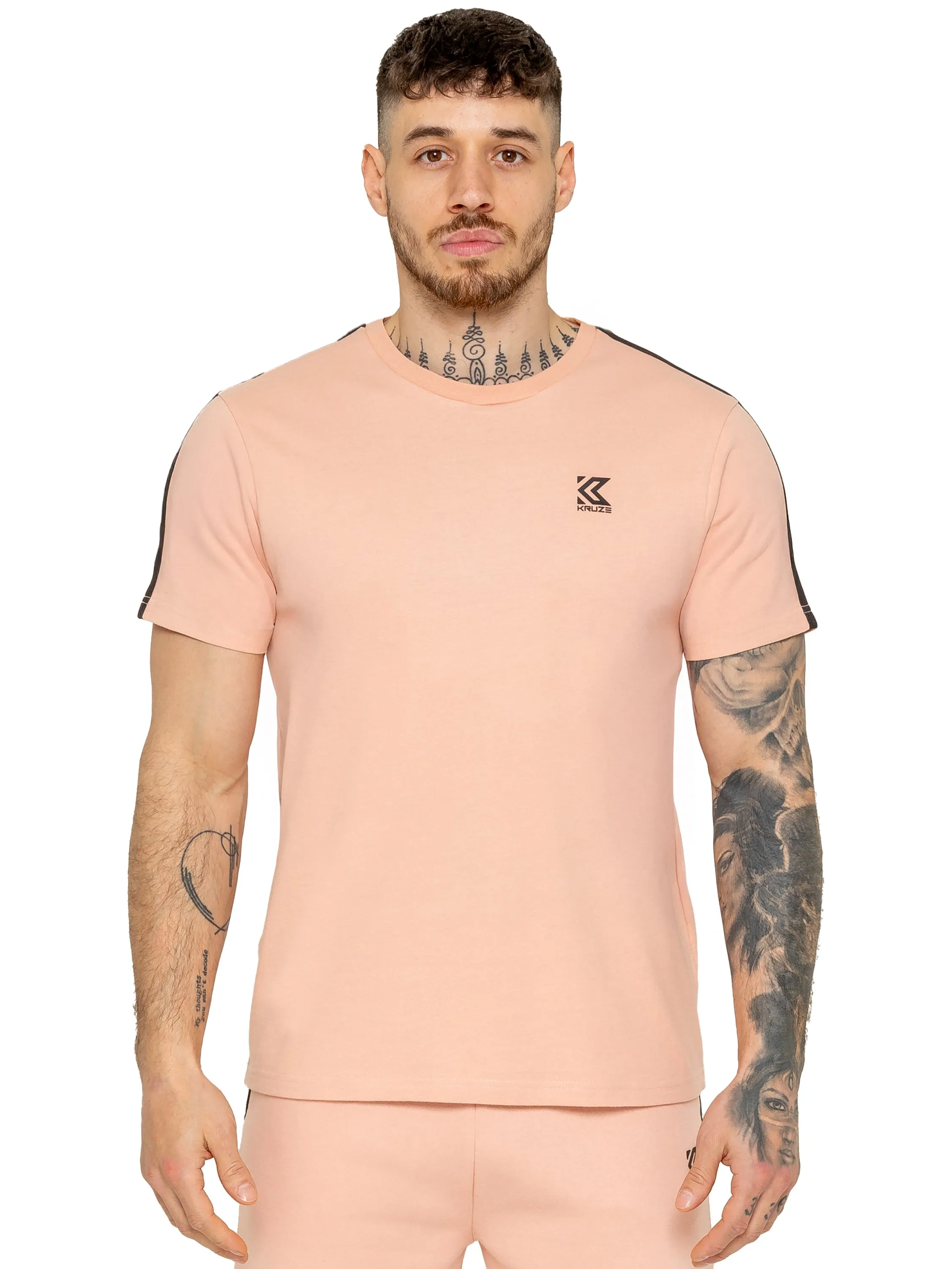 Kruze | Mens Tape T-Shirt With Shorts Set