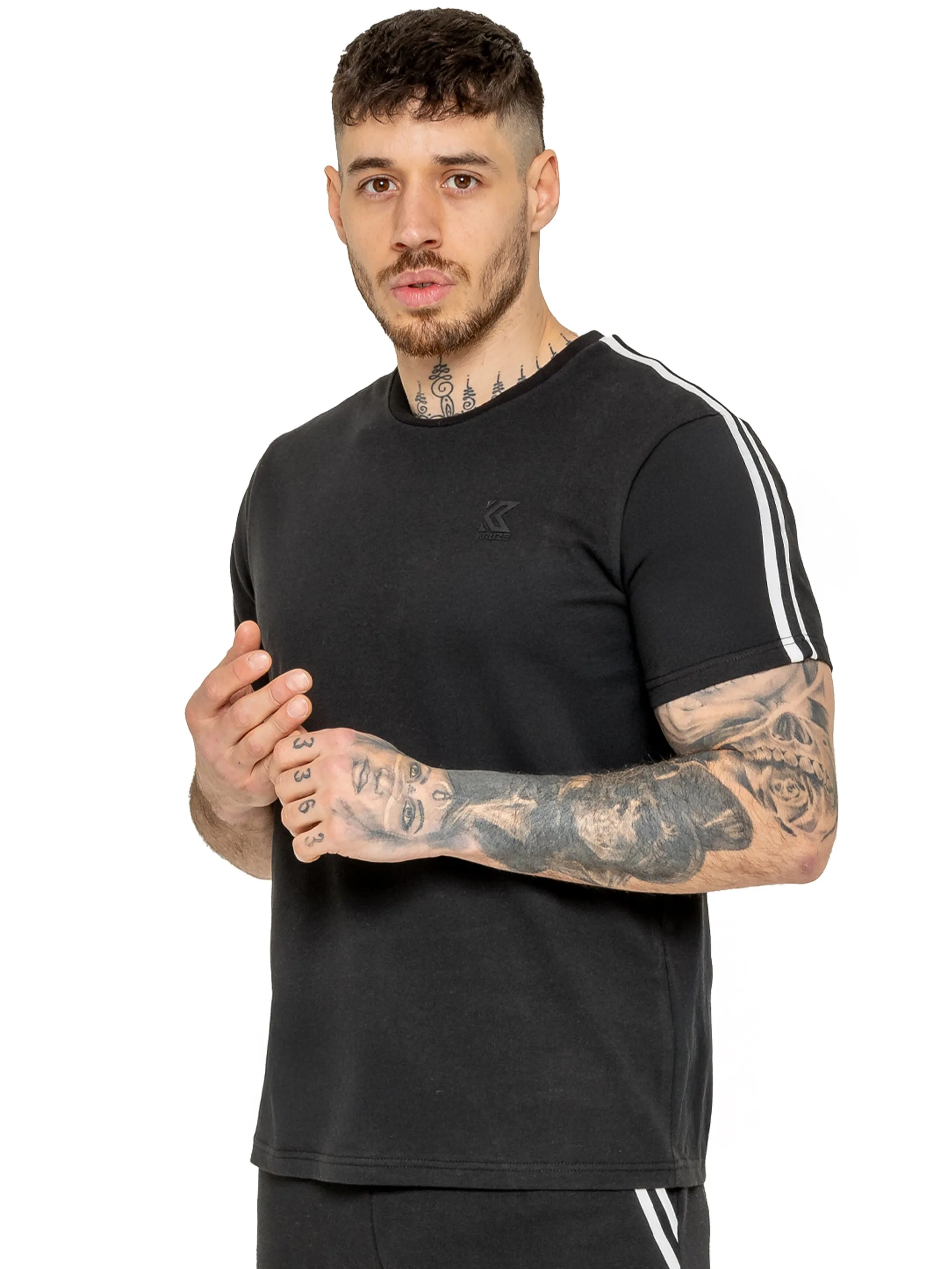 Kruze | Mens Tape T-Shirt With Shorts Set