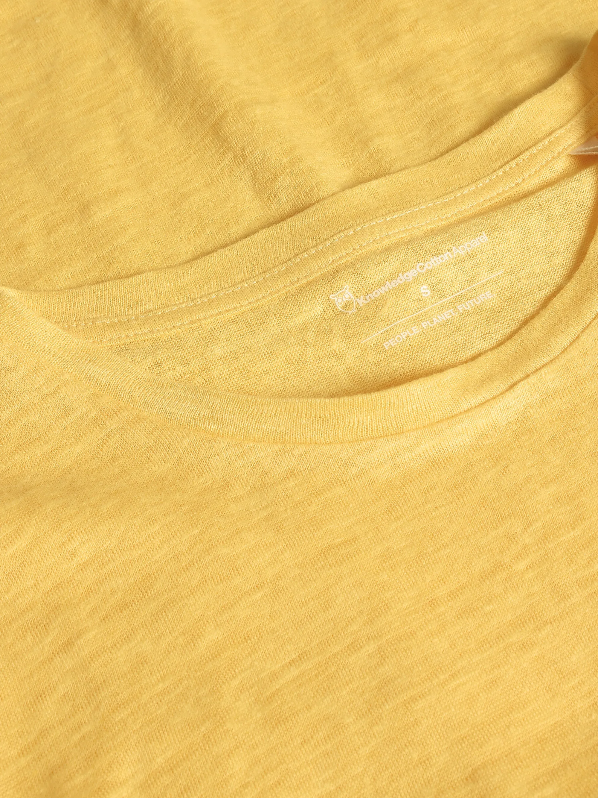 Long sleeve linen t-shirt - GOTS/Vegan - Yarrow Knowledge Cotton