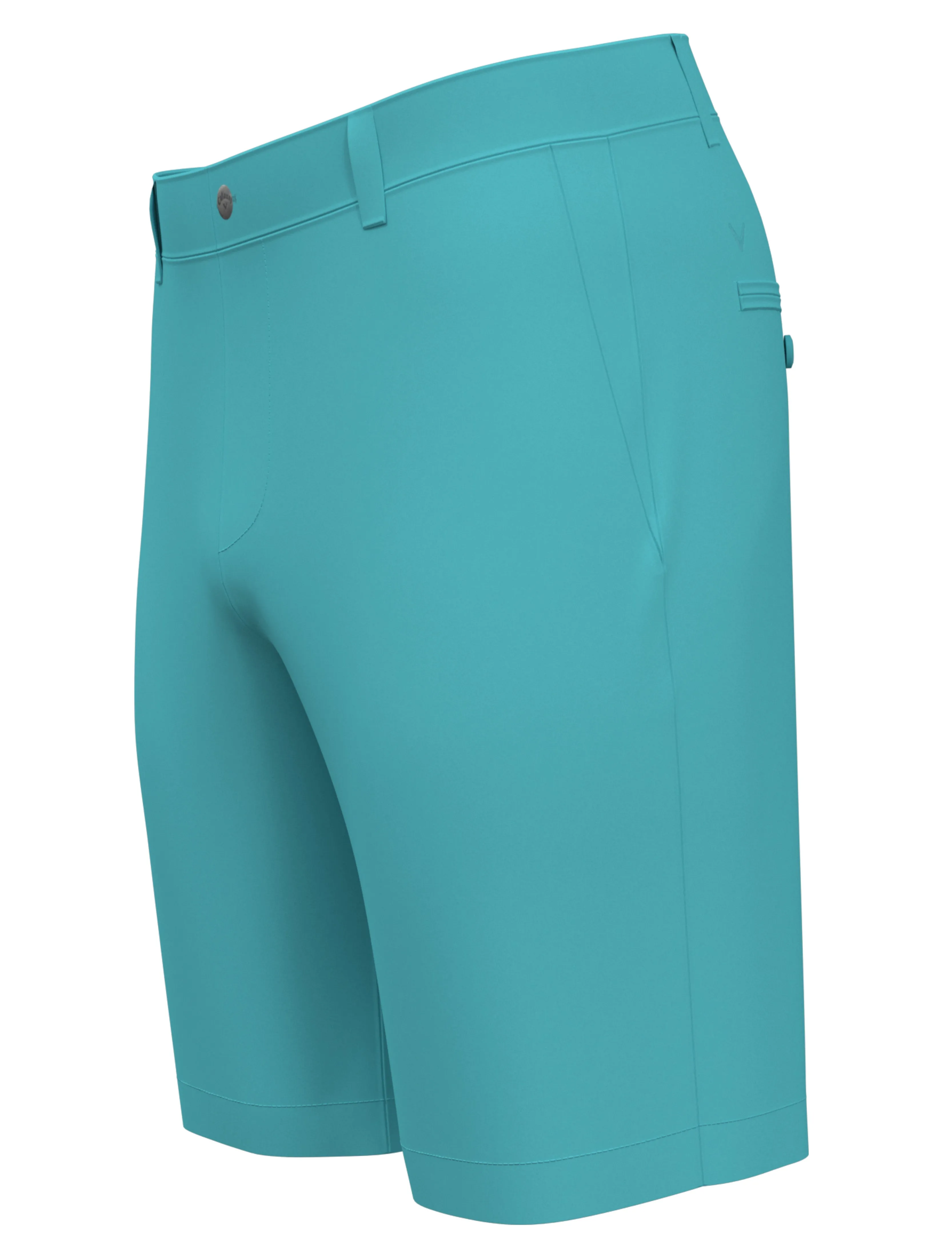 Mens 9" Flat Front Solid Golf Shorts Callaway Apparel