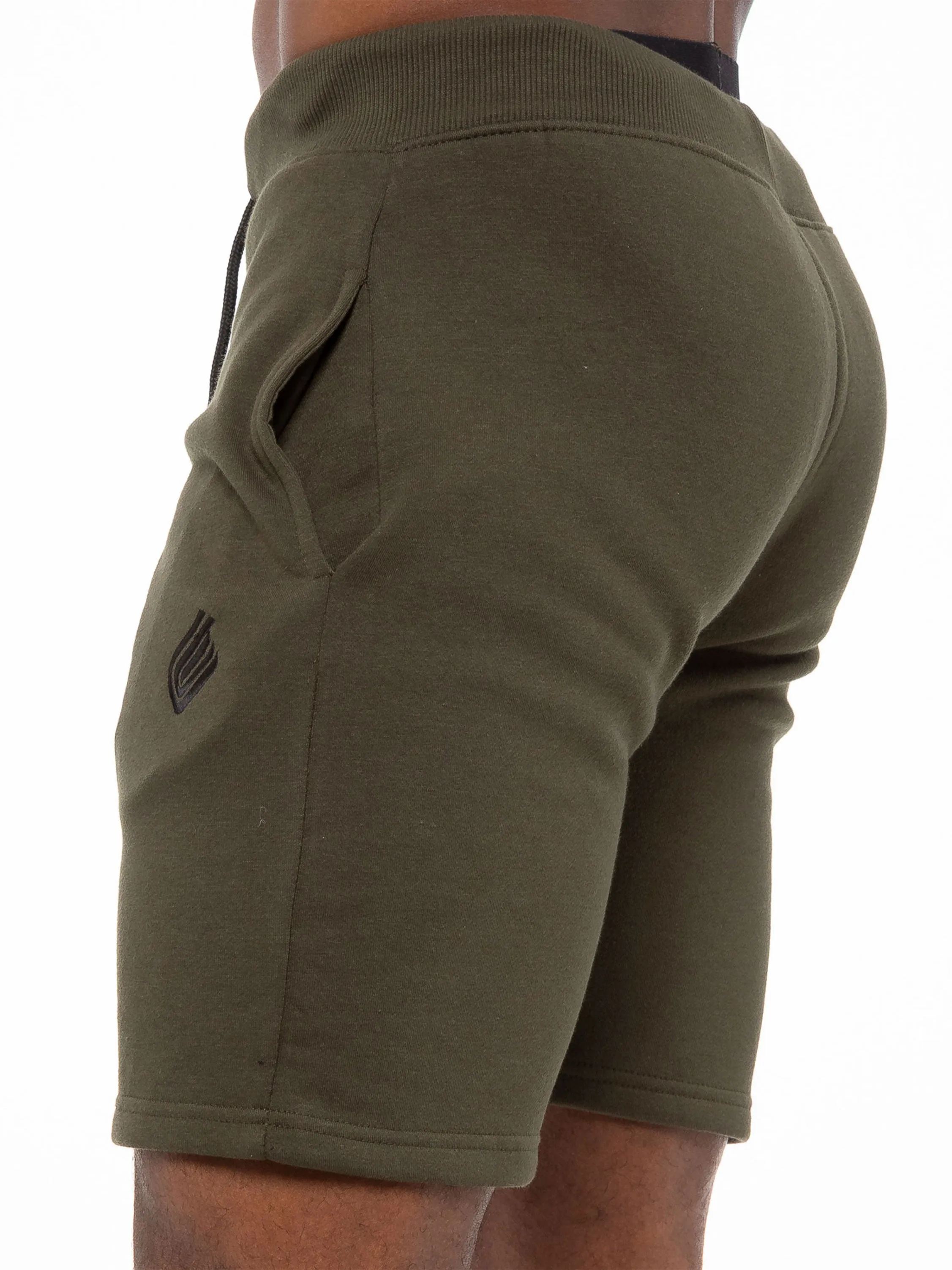 Mens Fleece Gym Running Shorts | Enzo Designer Menswear