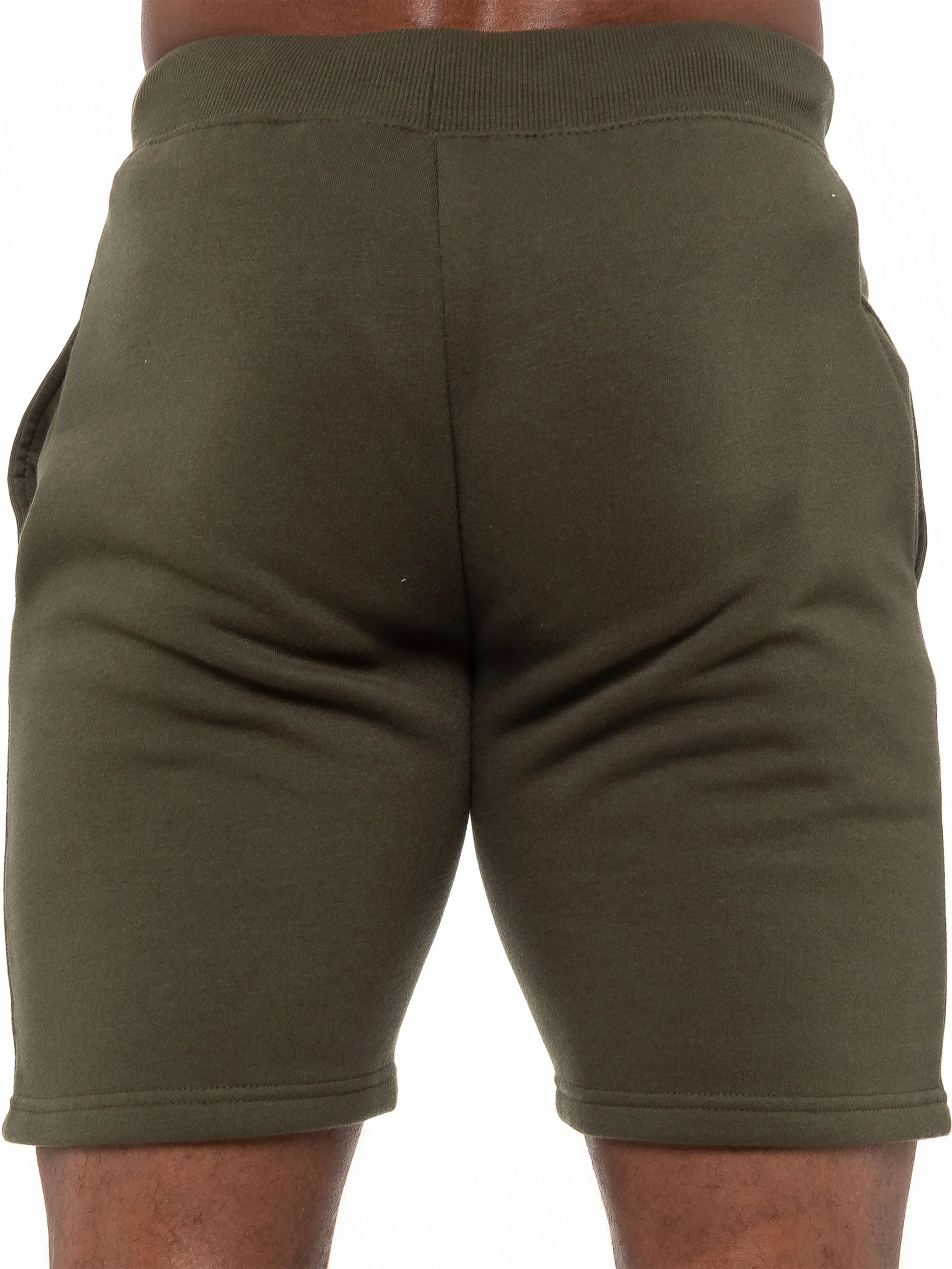 Mens Fleece Gym Running Shorts | Enzo Designer Menswear