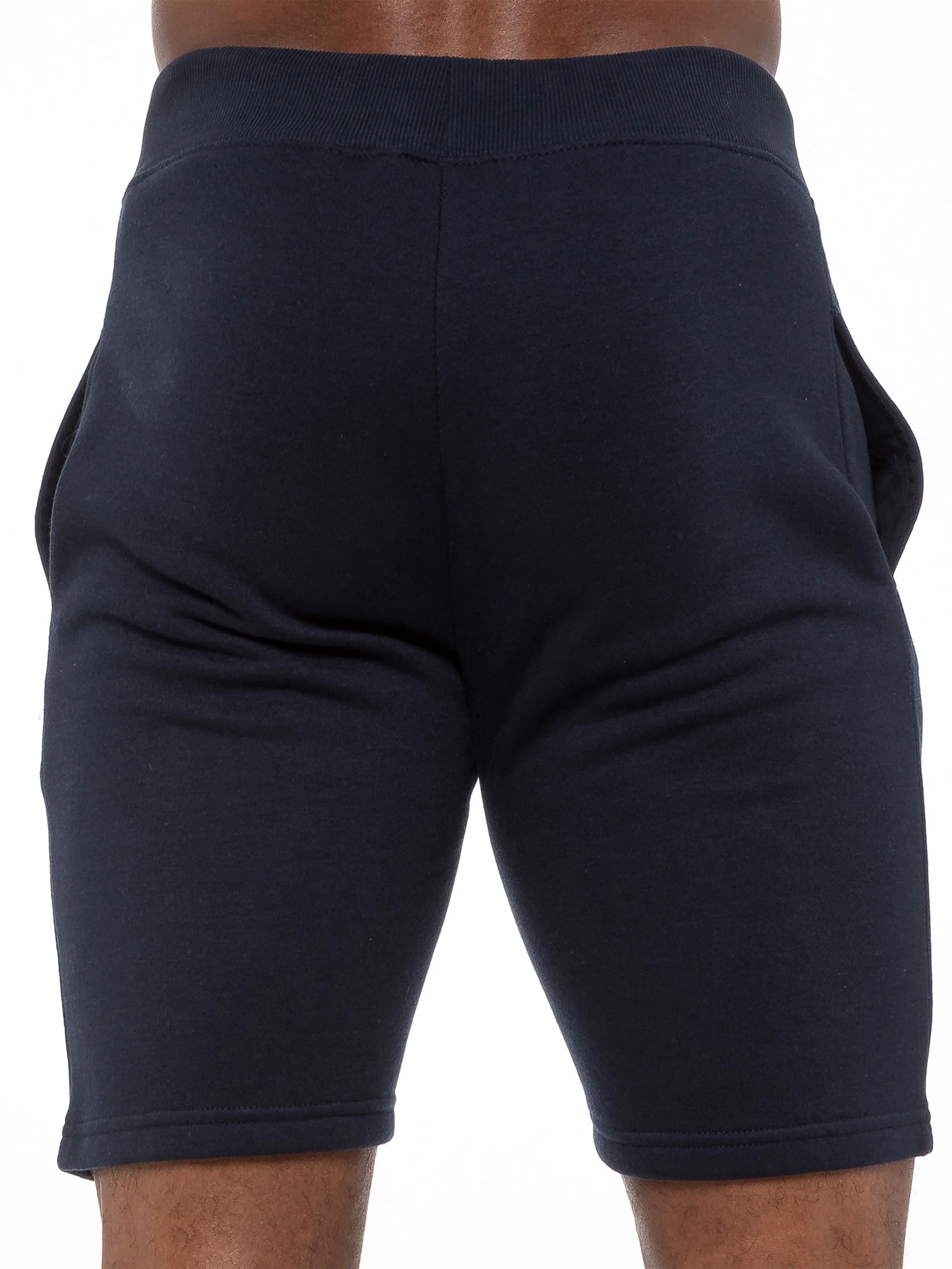 Mens Fleece Gym Running Shorts | Enzo Designer Menswear