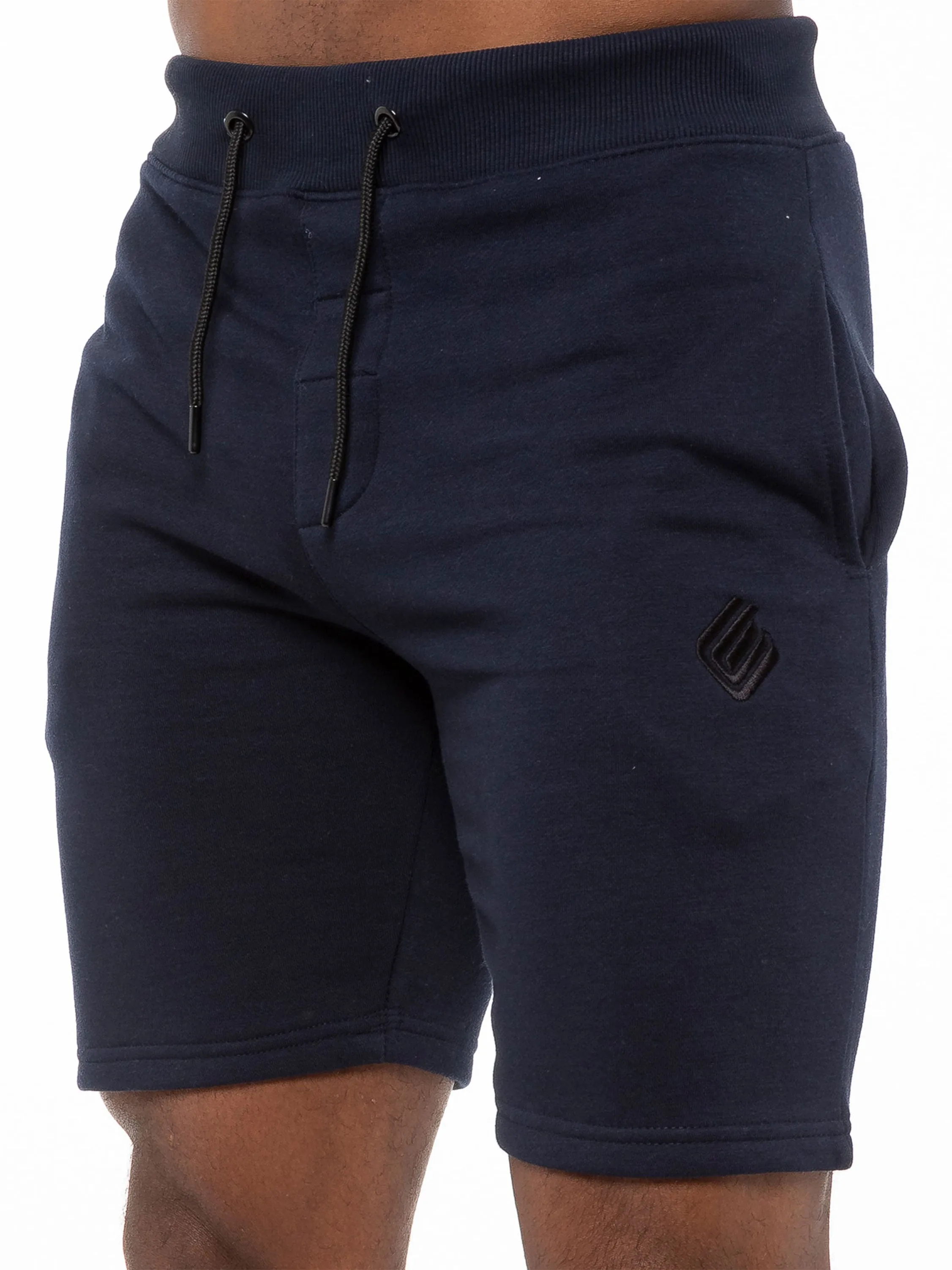 Mens Fleece Gym Running Shorts | Enzo Designer Menswear