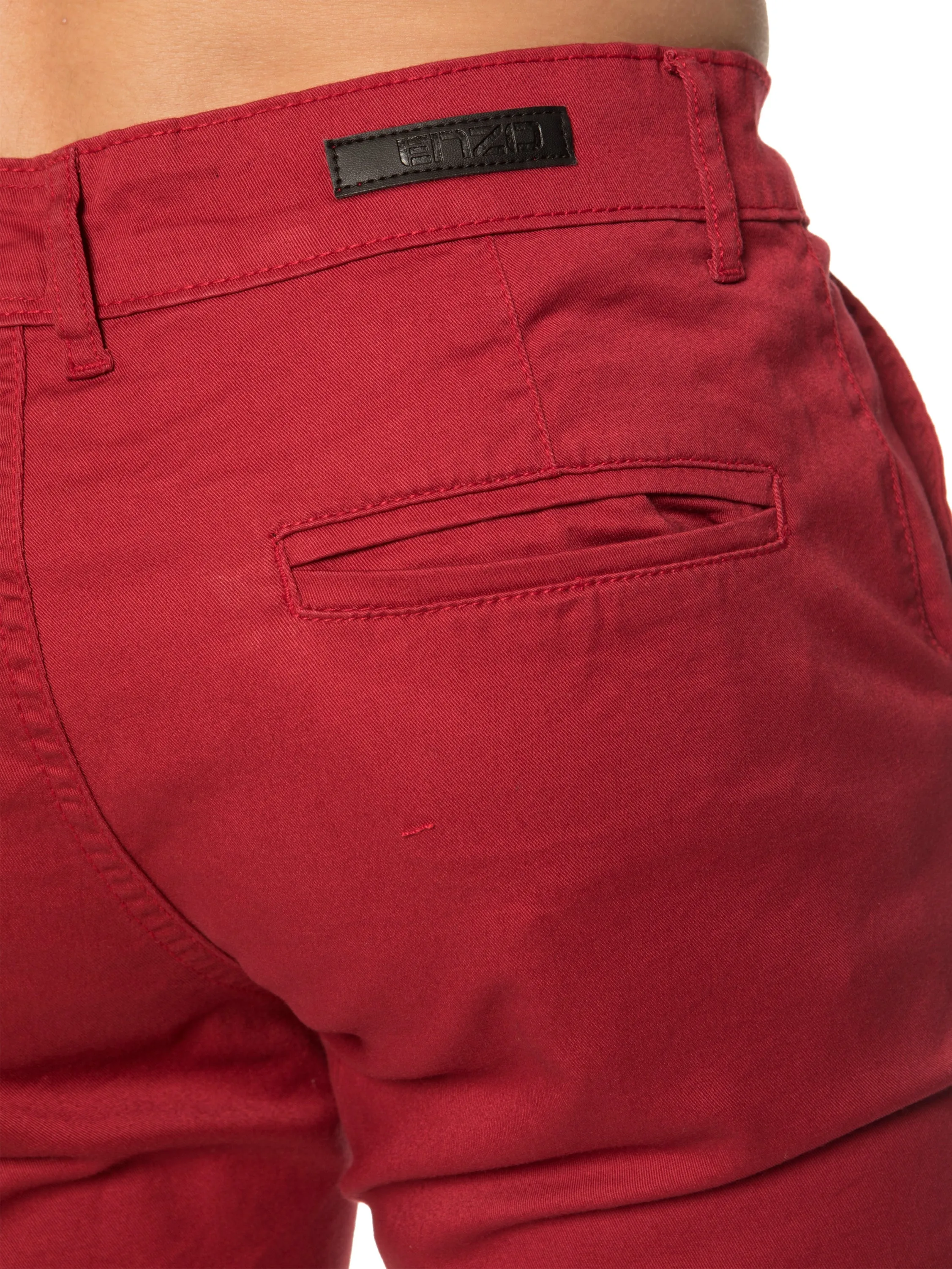 Mens Slim Fit Stretch Chino Shorts | Enzo Designer Menswear