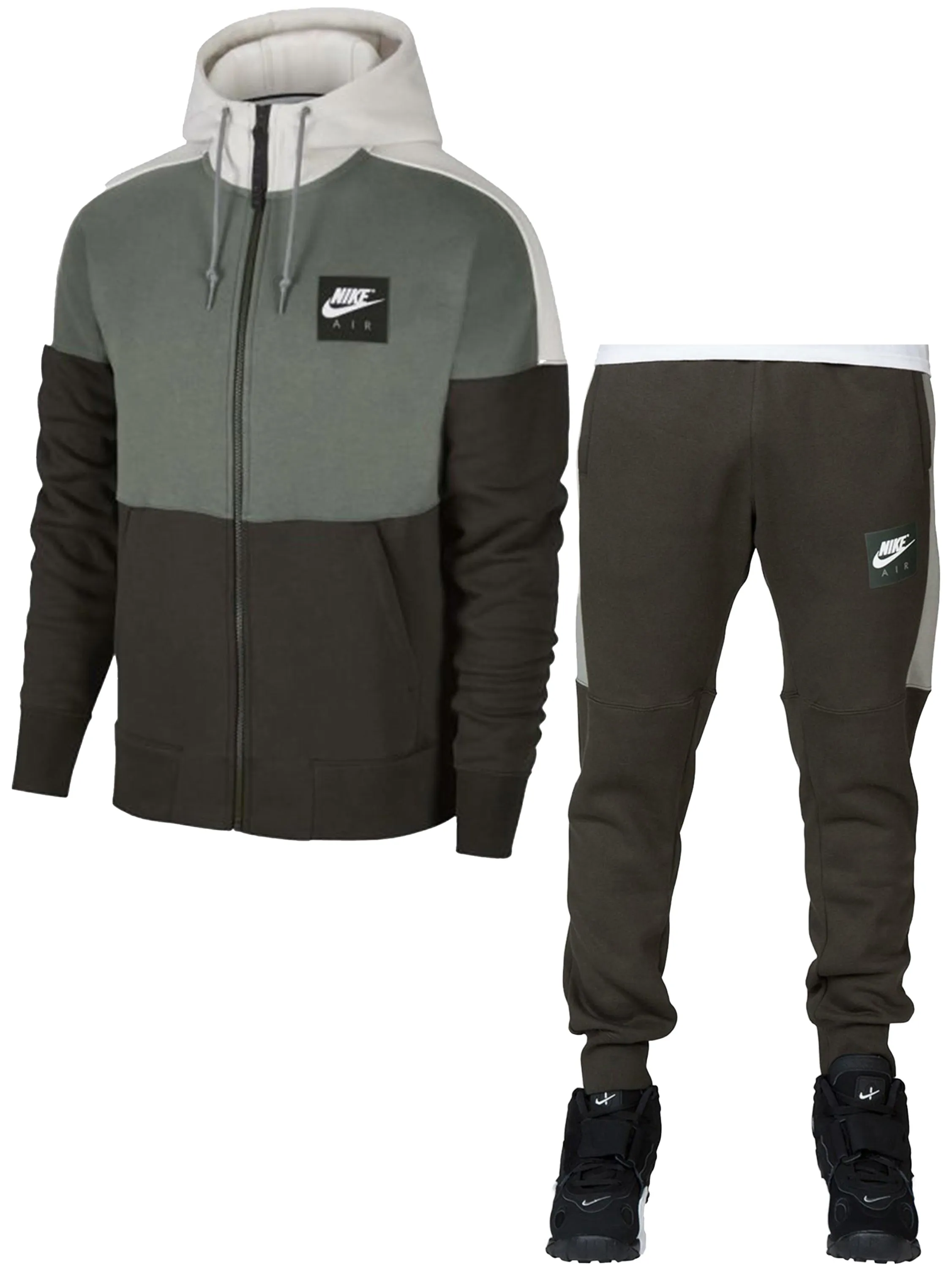Nike Air Mens Zip Through Tracksuit Set