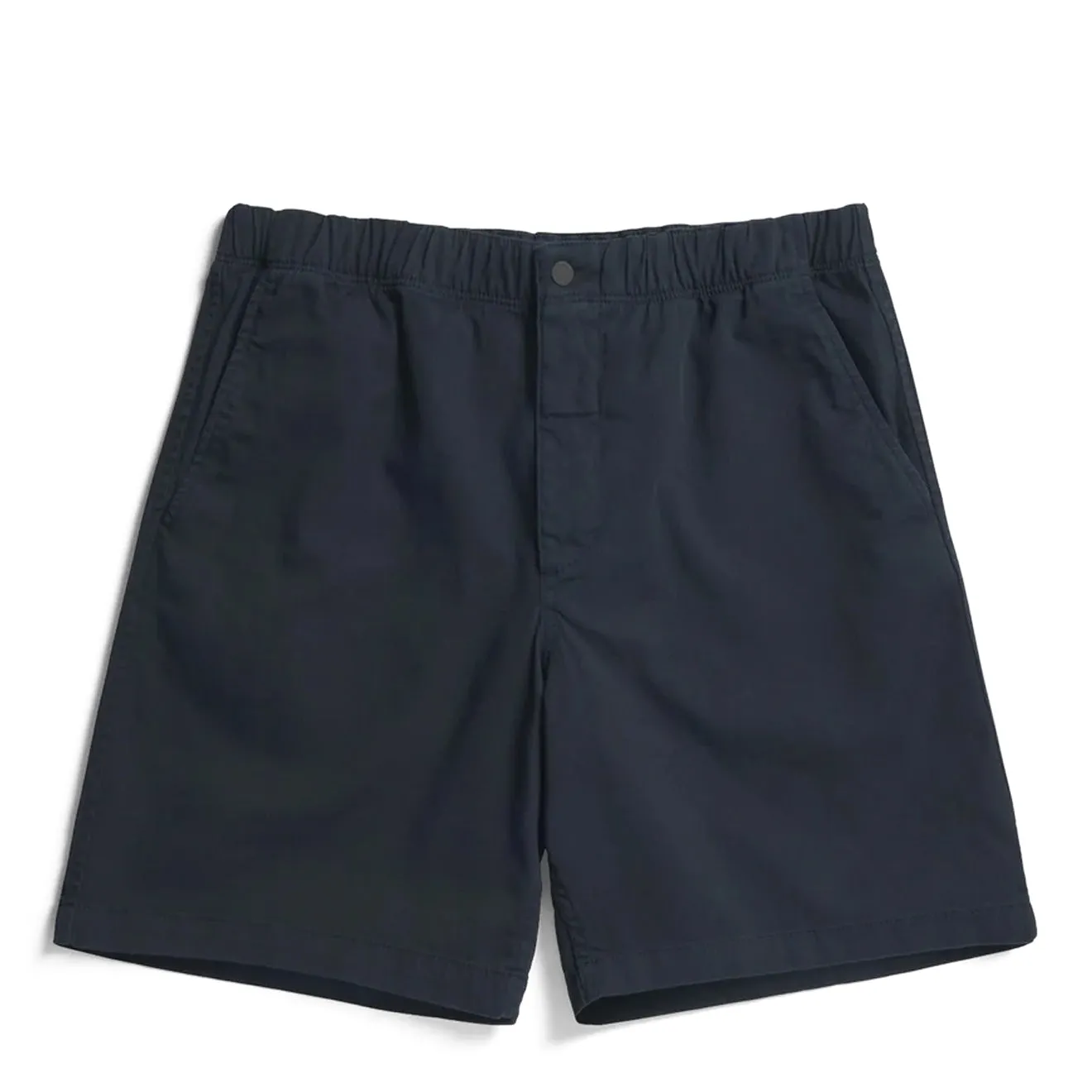 Norse Projects Ezra Relaxed Organic Stretch Twill Short Dark Navy