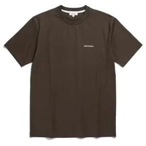 Norse Projects Johannes Logo T-Shirt Beech Green