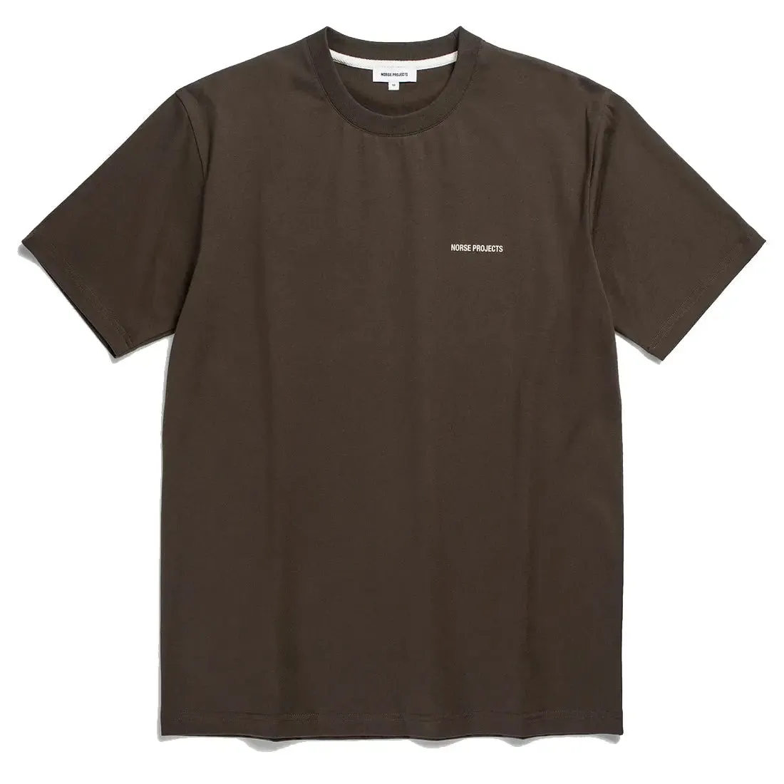 Norse Projects Johannes Logo T-Shirt Beech Green