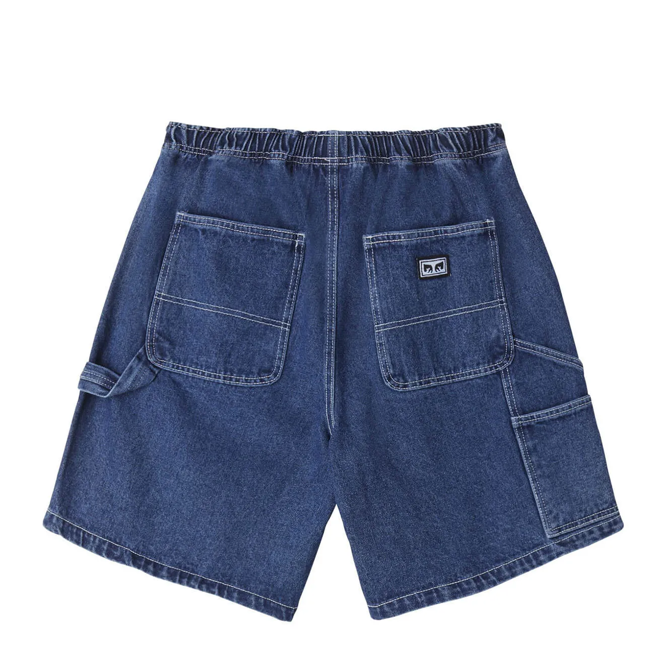 Obey Easy Denim Carpenter Short Stone Wash Indigo