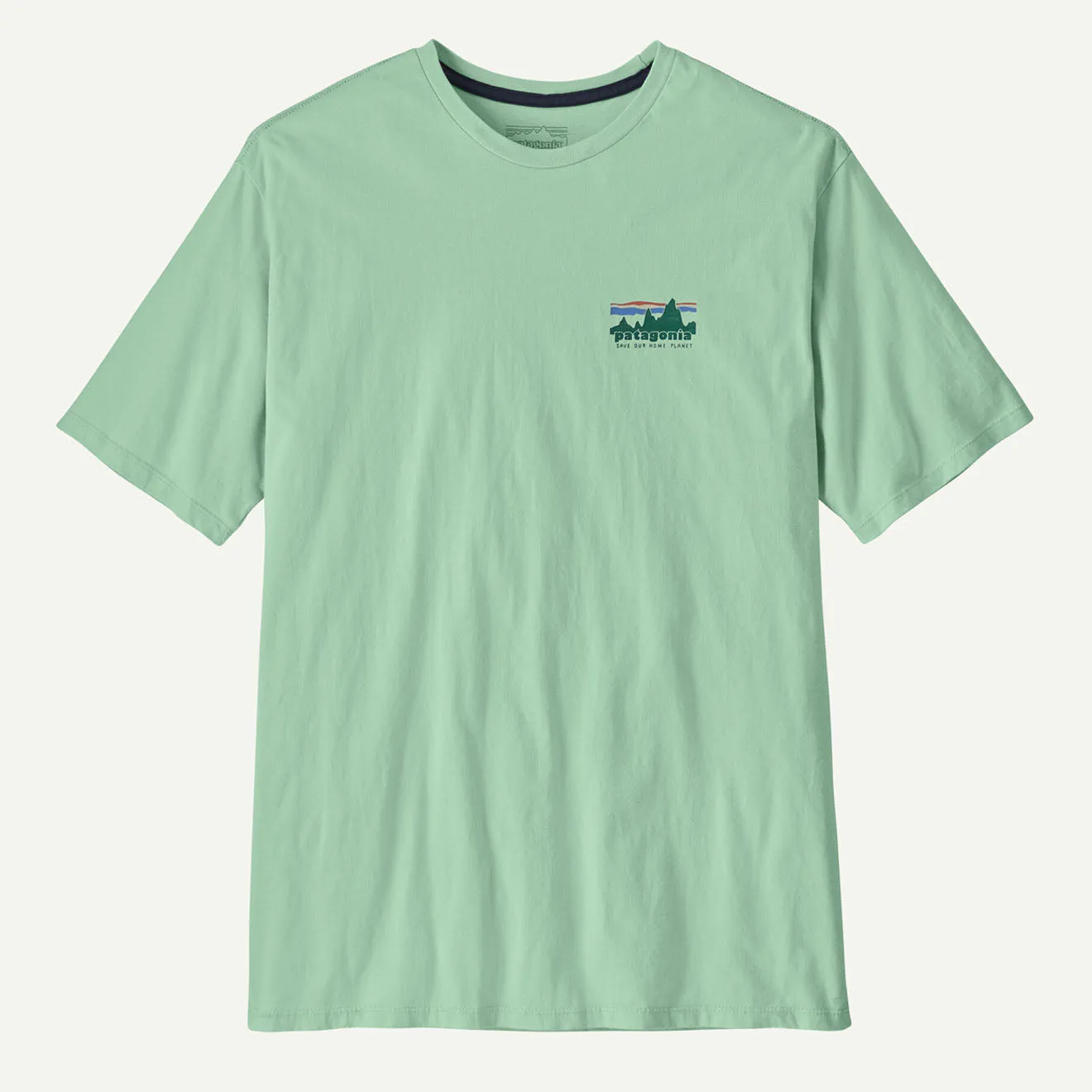 Patagonia '73 Skyline Organic T-Shirt Rinsed Green