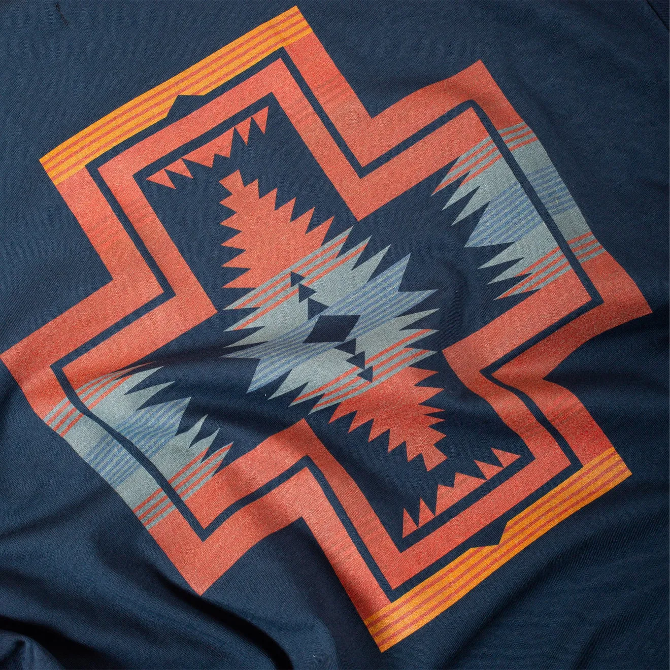 Pendleton Harding Star Tee Navy / Harding