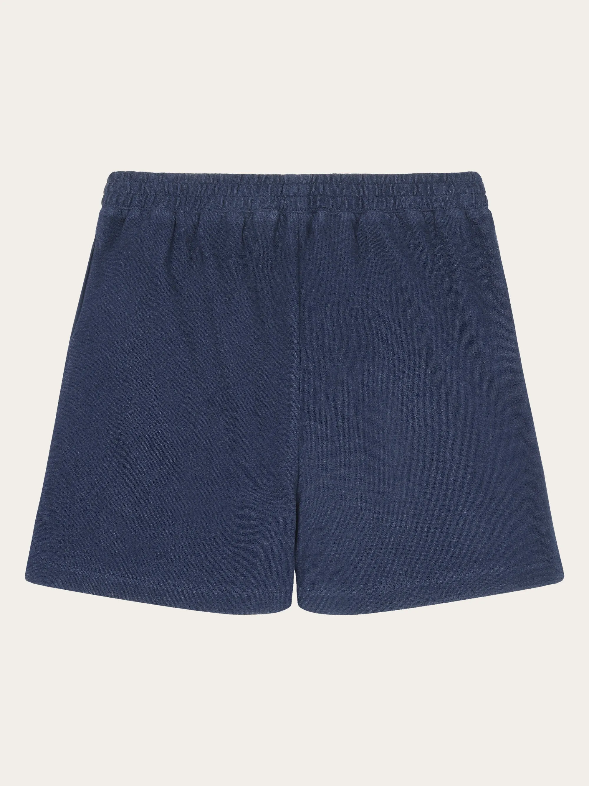 POSEY elastic waist boucl shorts - GOTS/Vegan - Night Sky Knowledge Cotton