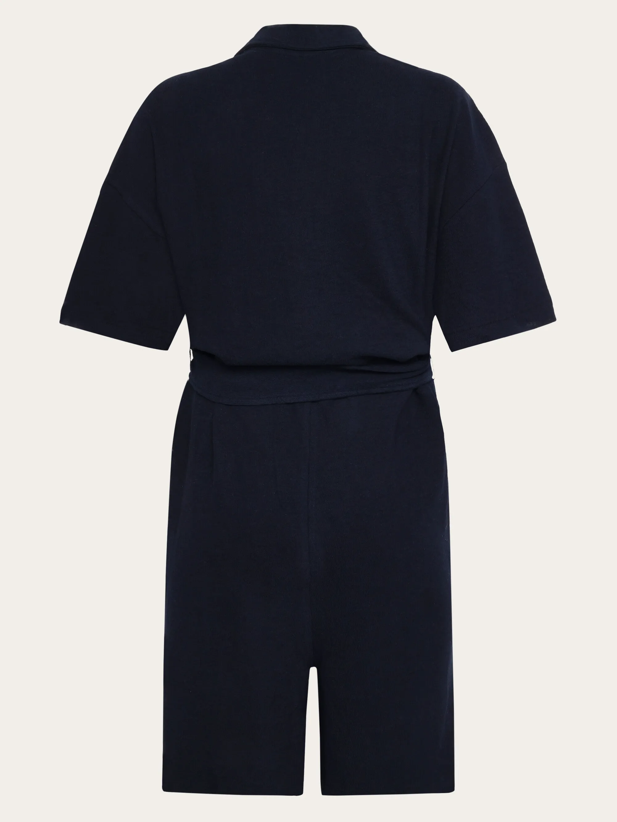 POSEY wide fit boucl playsuit - GOTS/Vegan - Night Sky Knowledge Cotton