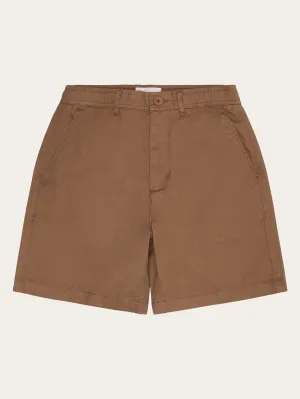 POSEY wide mid-rise twill shorts - GOTS/Vegan - Tuffet Knowledge Cotton