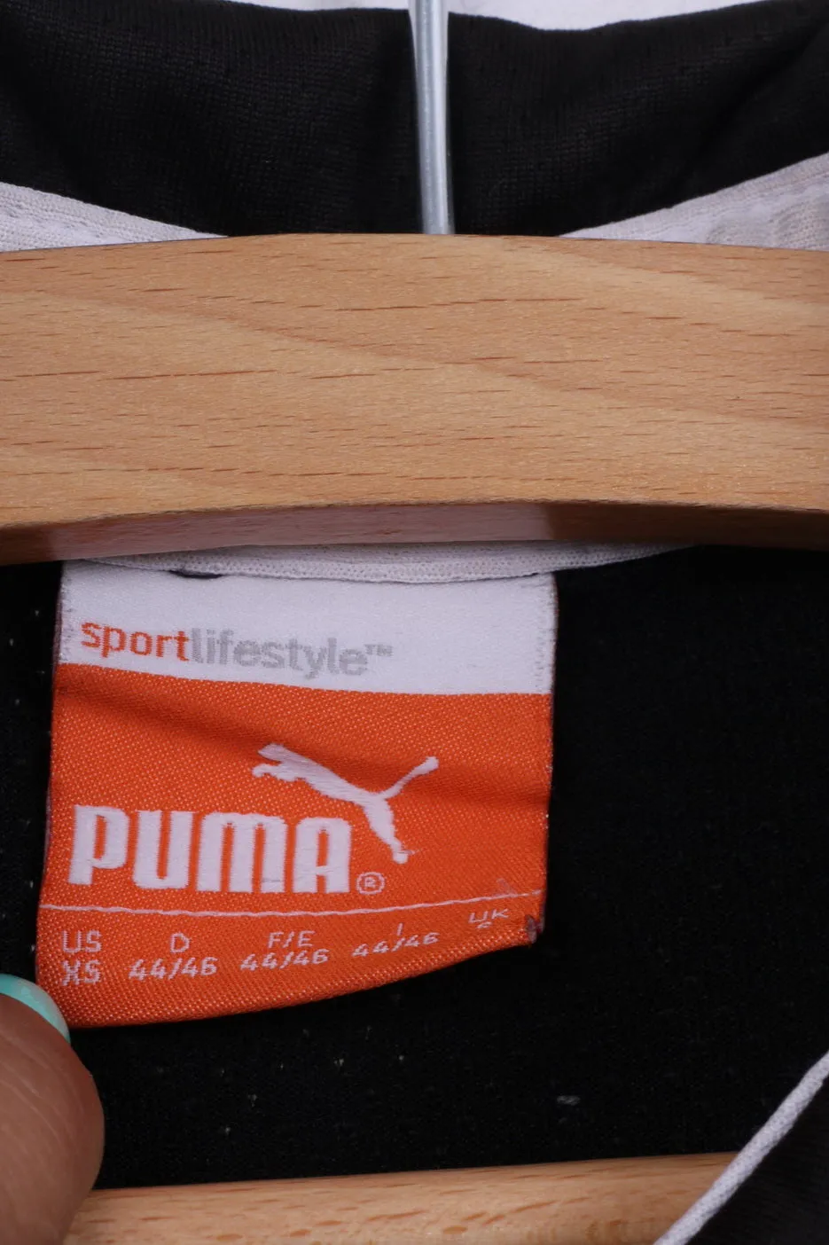 Puma Mens XS Polo Shirt Black Sportswear Detailed Buttons Top