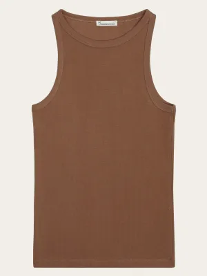 Racer rib top - Tuffet Knowledge Cotton