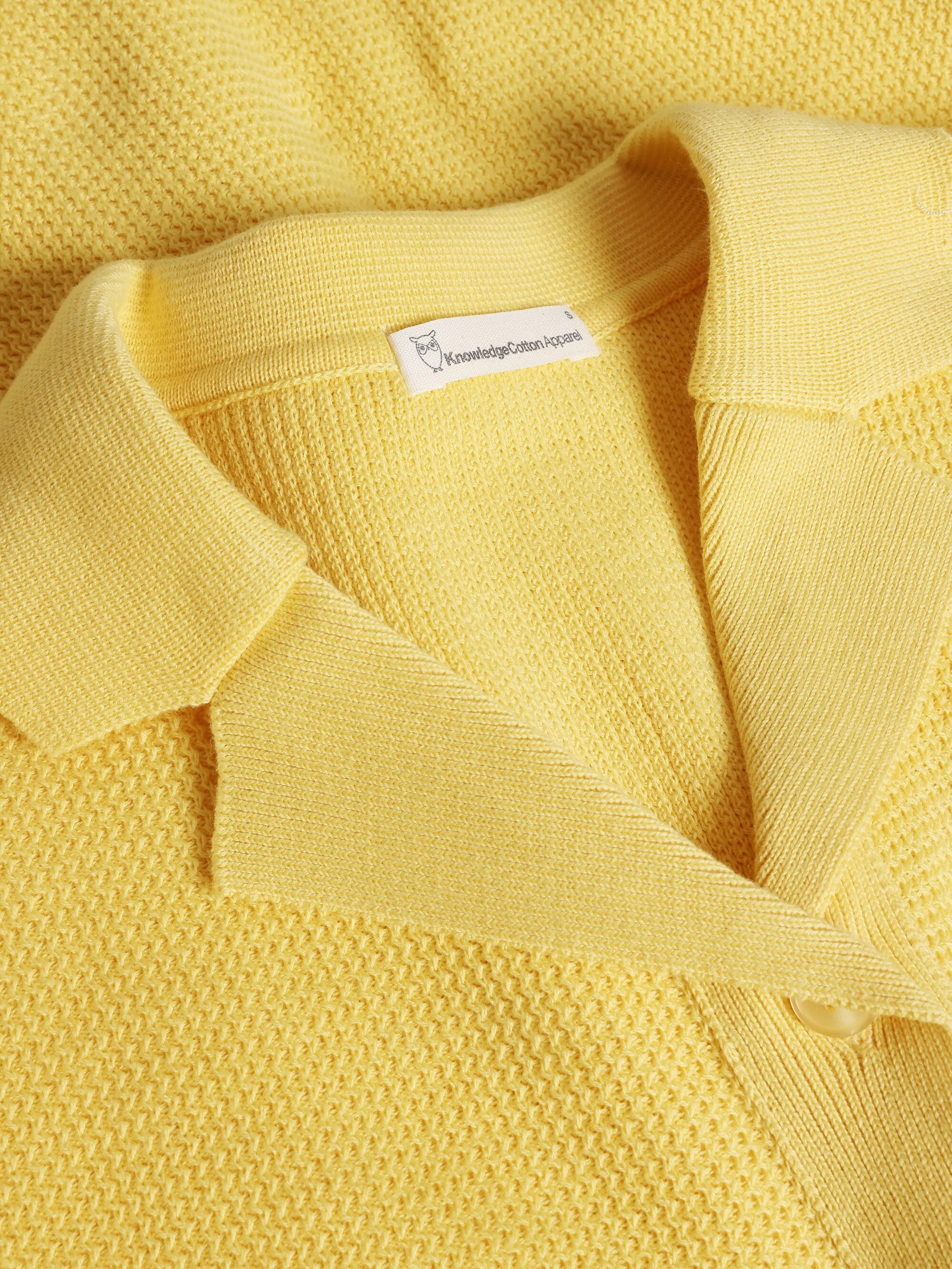 Racking stitch short sleeved shirt - Regenerative Organic Certified - GOTS/Vegan - Yarrow Knowledge Cotton
