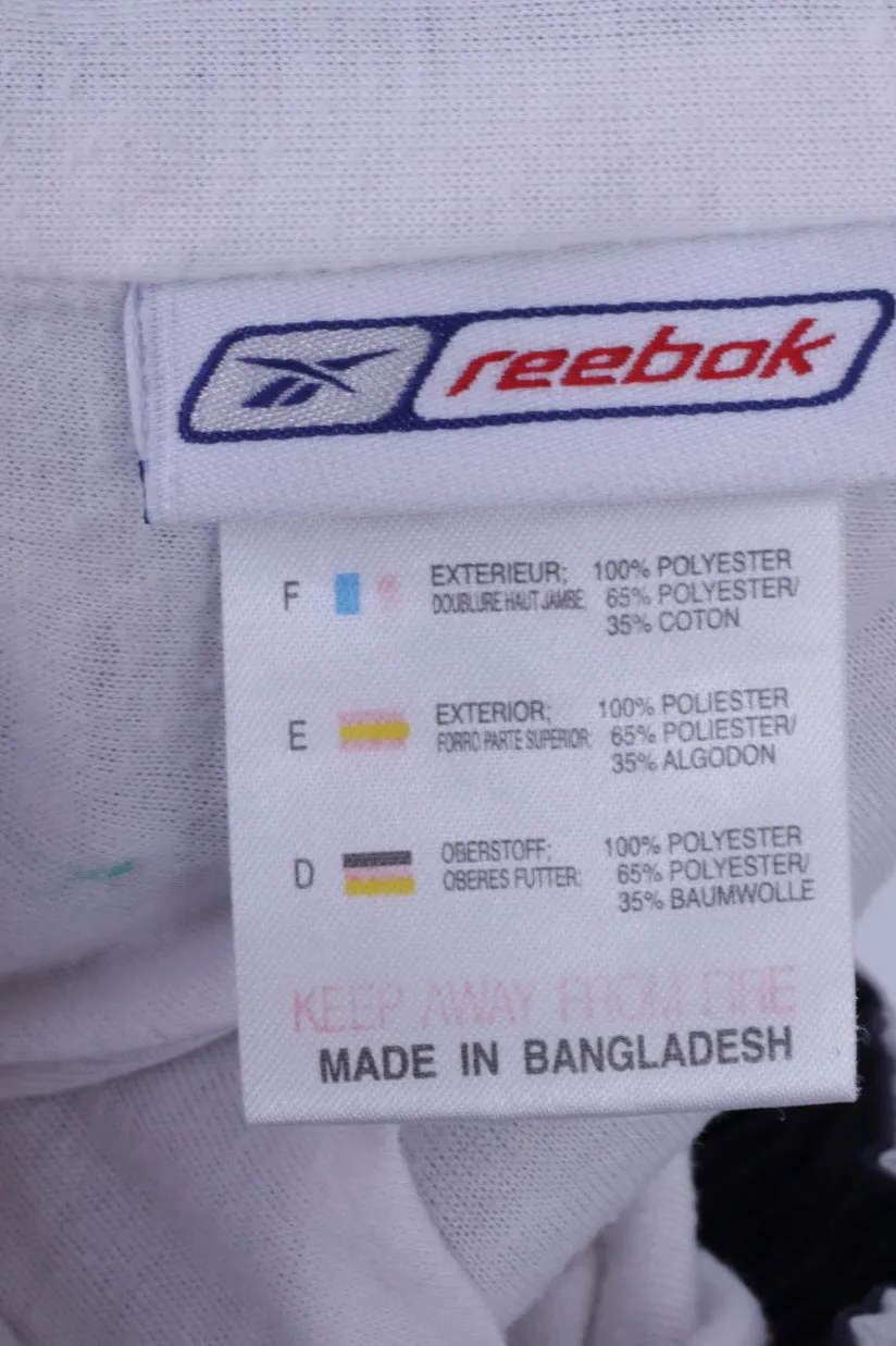 Reebok Mens M Shorts Grey Active Gym Sportswear Cropped Bootom