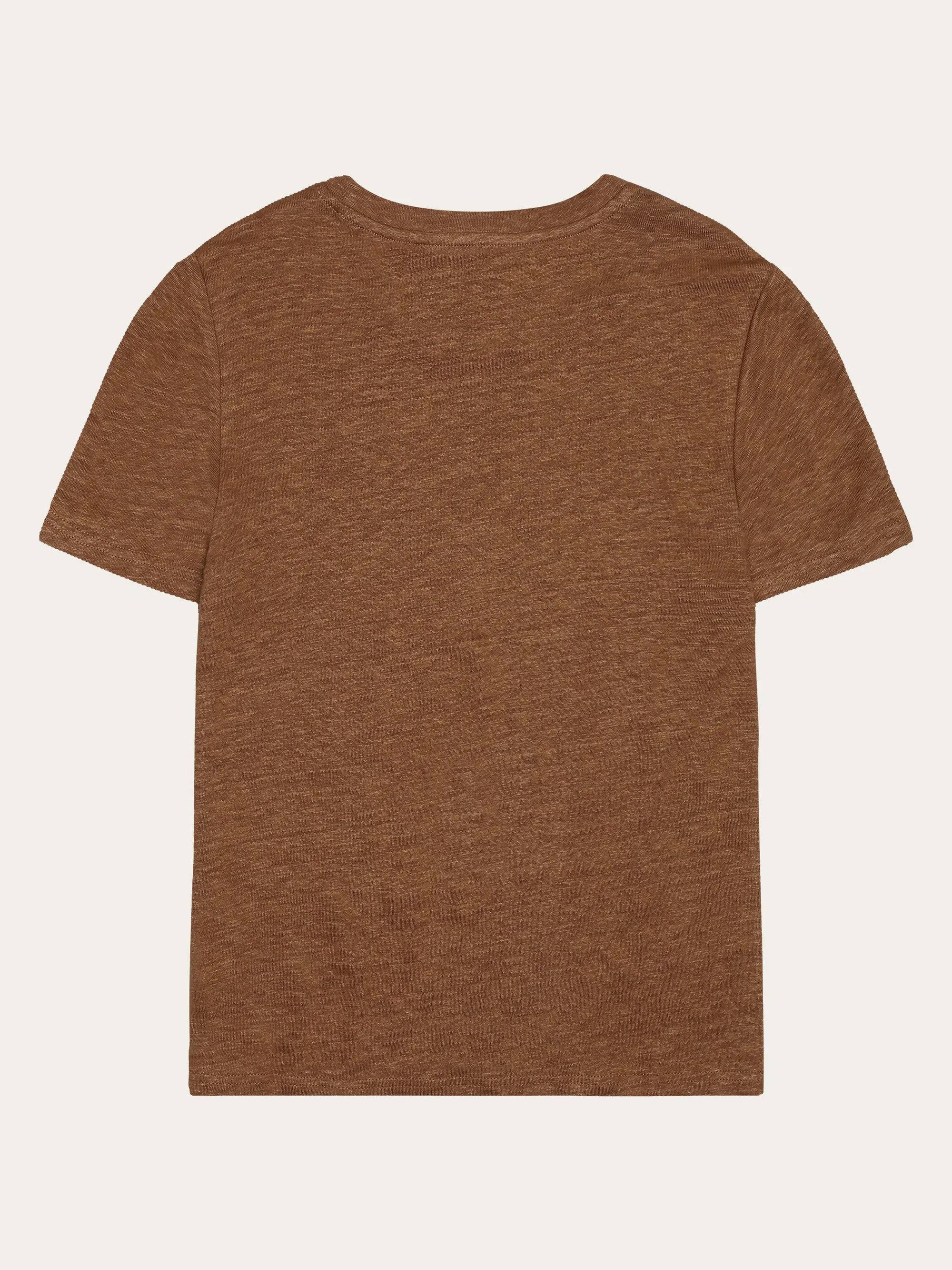 Reg linen t-shirt - Tuffet Knowledge Cotton