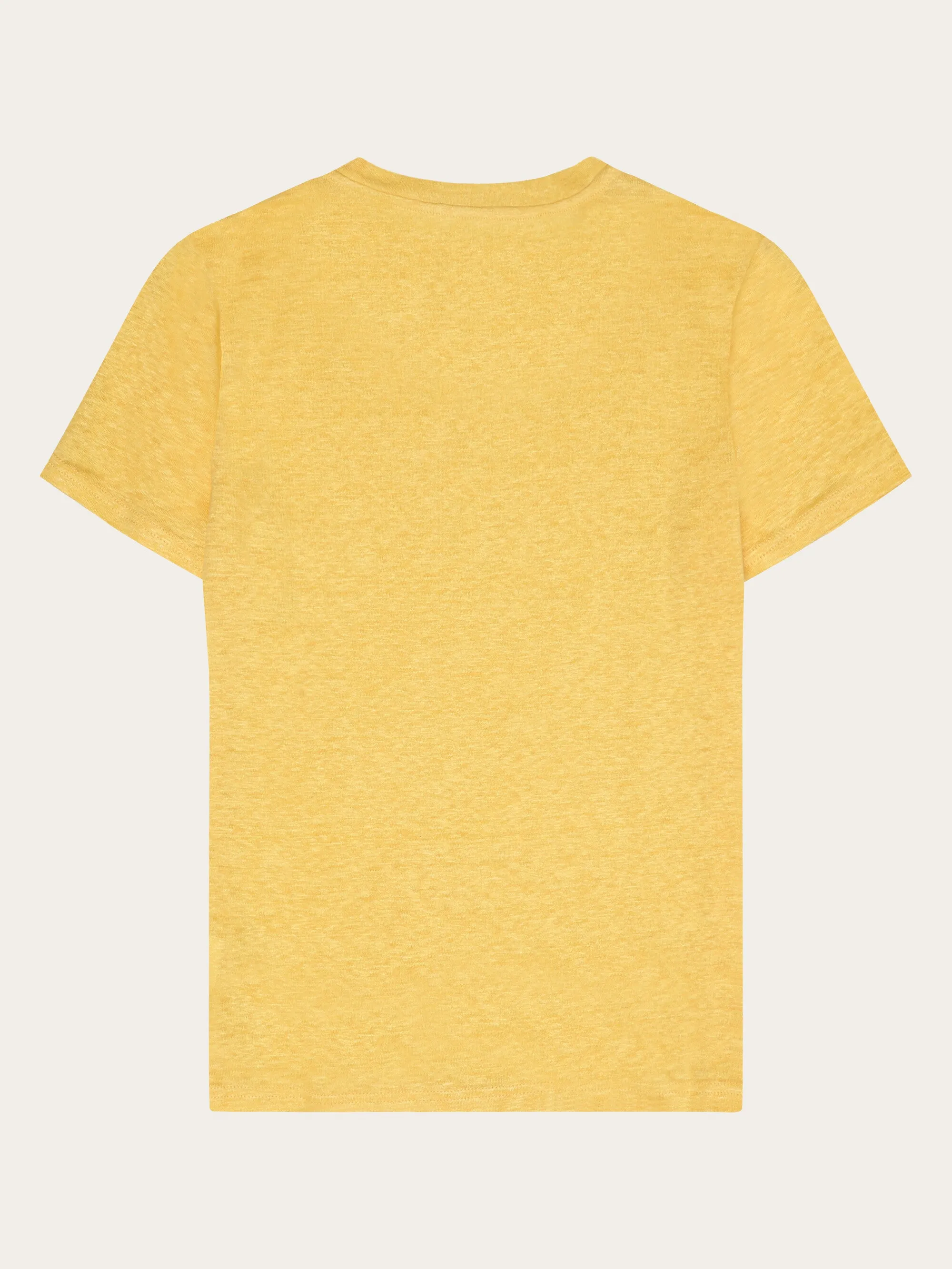 Reg linen t-shirt - Yarrow Knowledge Cotton