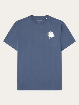 Regenerative Organic Cotton Back Printed T-Shirt Water Is Life GOTS/Vegan Knowledge Cotton