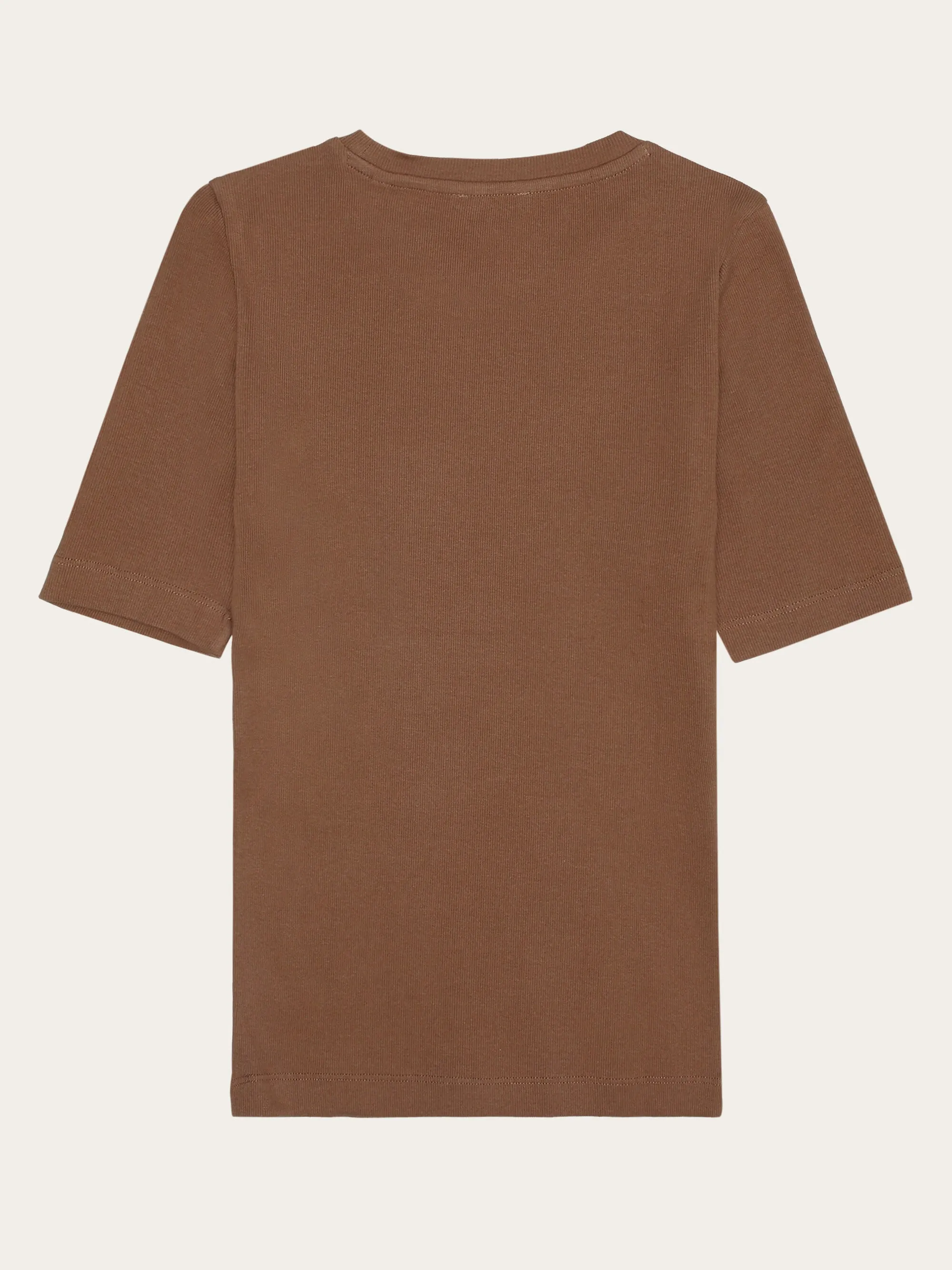 Rib t-shirt - Tuffet Knowledge Cotton