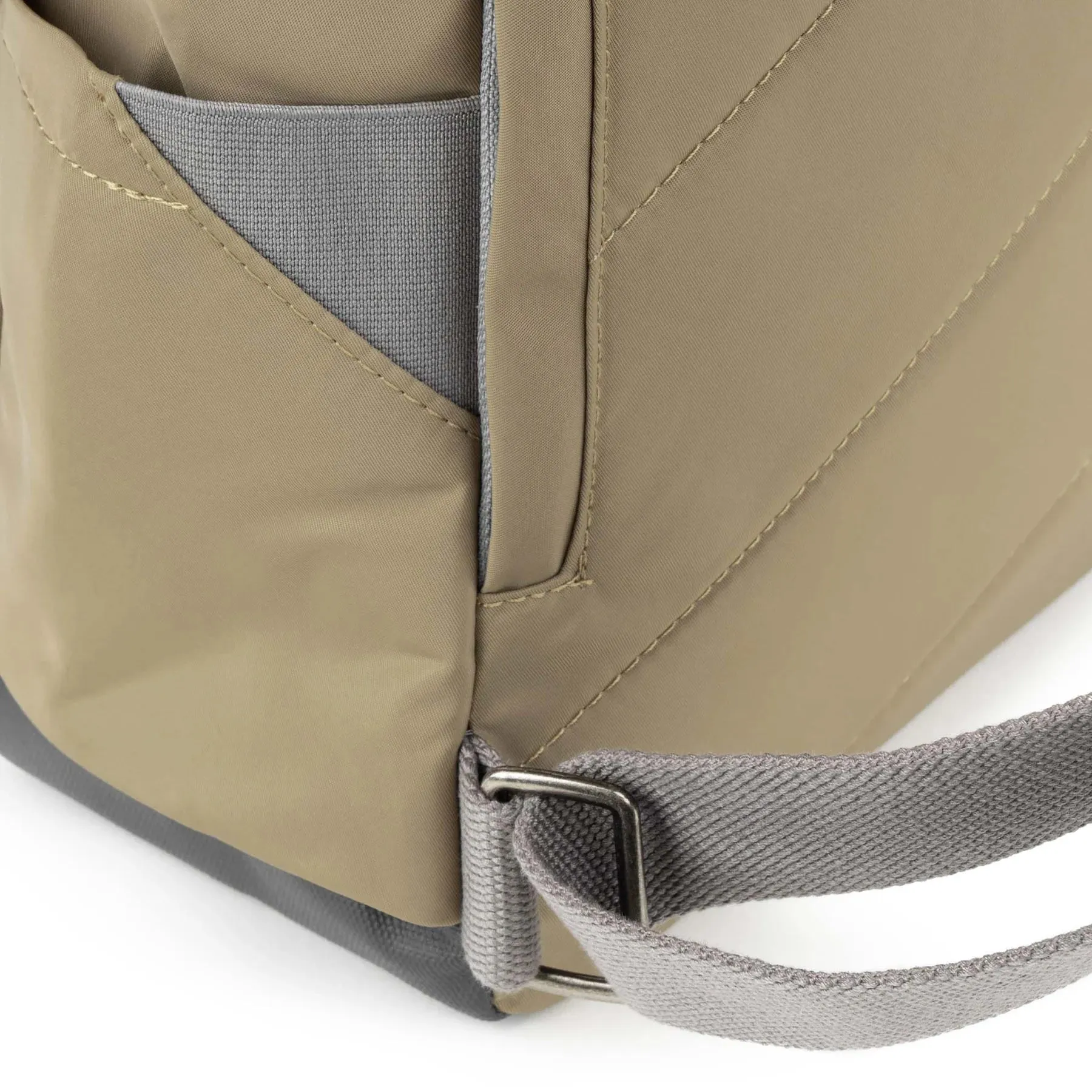 ROKA Canfield B Recycled Nylon Roll-top Backpack  Taupe