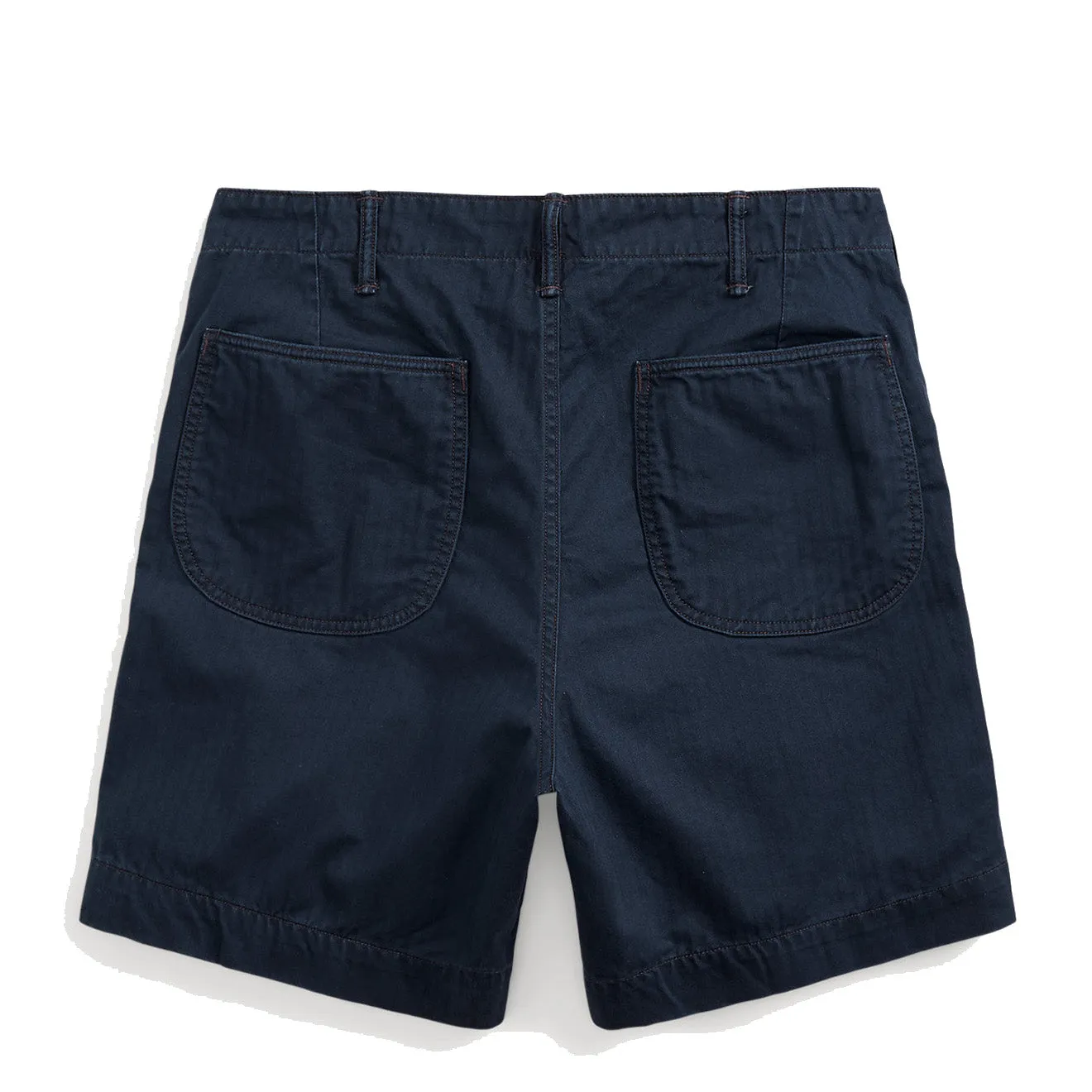 RRL by Ralph Lauren Herringbone Twill Field Short Navy