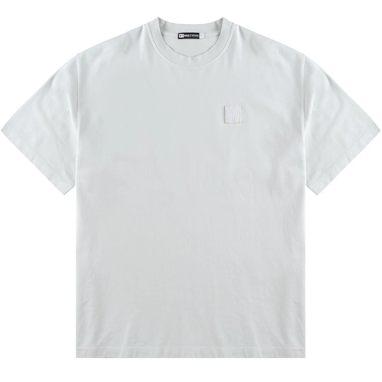 ST95 Urano Patch Oversized SS T-shirt Off White