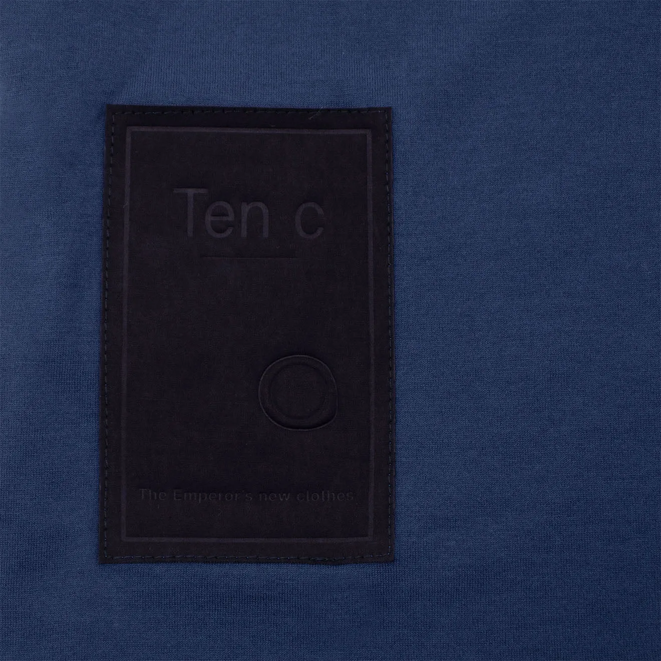 Ten C Manica Corta T-Shirt Blue Night