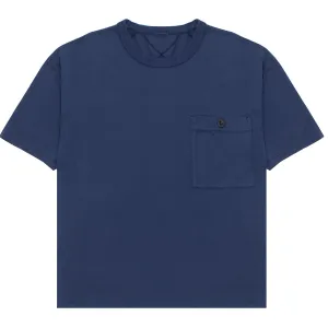 Ten C Manica Corta T-Shirt Blue Night