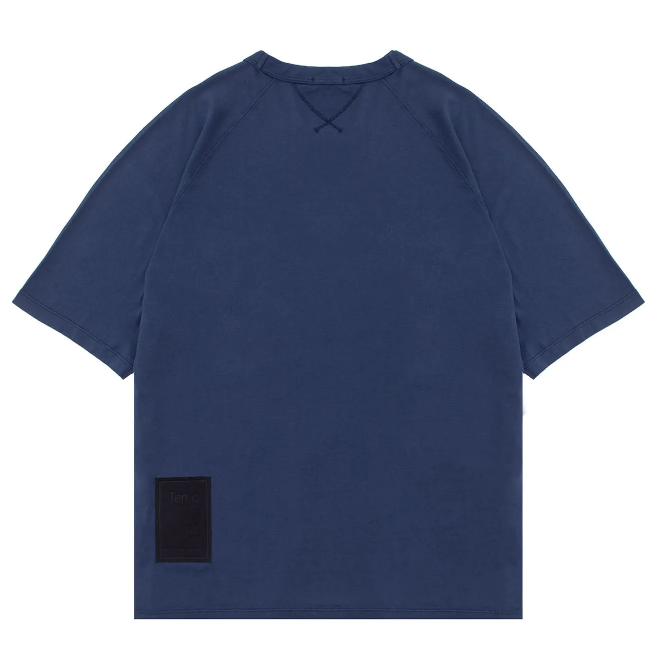 Ten C Manica Corta T-Shirt Blue Night