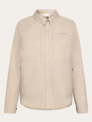 Vent Canvas 200 Classic Jacket - GOTS/Vegan - Light feather gray Knowledge Cotton