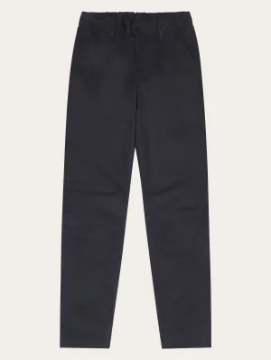 Vent Canvas 200 classic pants - GOTS/Vegan - Black Jet Knowledge Cotton