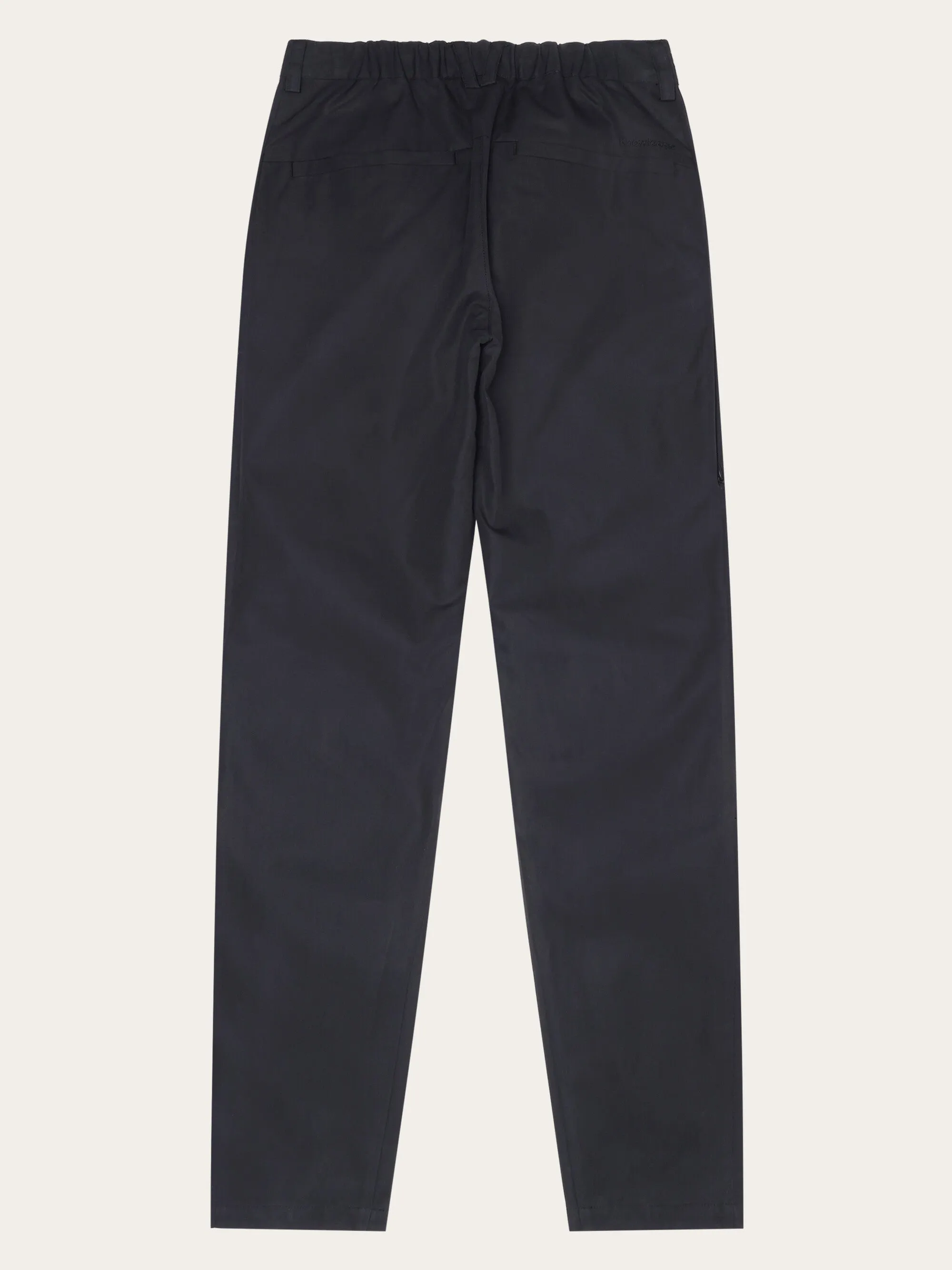 Vent Canvas 200 classic pants - GOTS/Vegan - Black Jet Knowledge Cotton