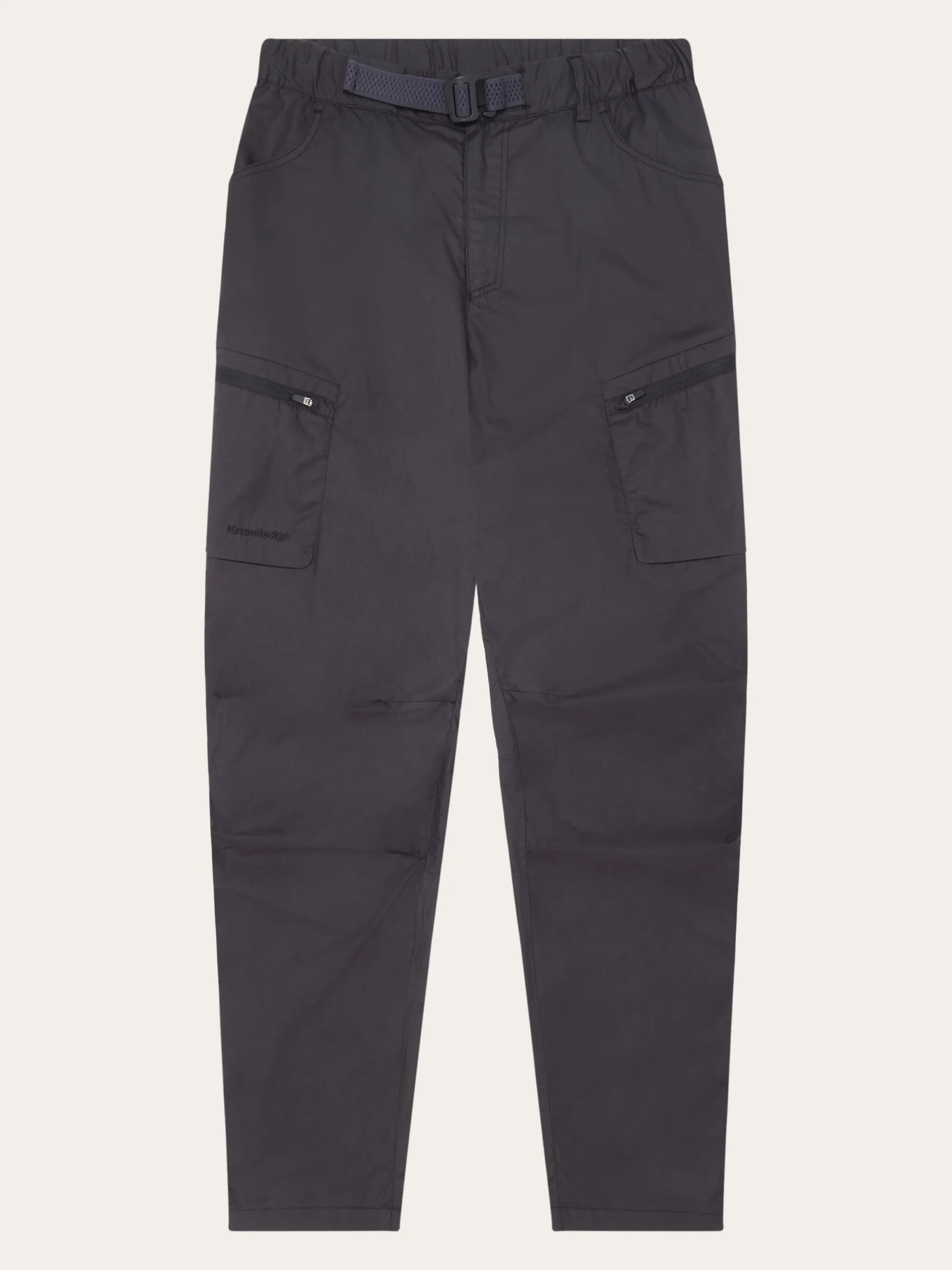 Vent Ripstop 90 lightweight pants - GOTS/Vegan - Black Jet Knowledge Cotton