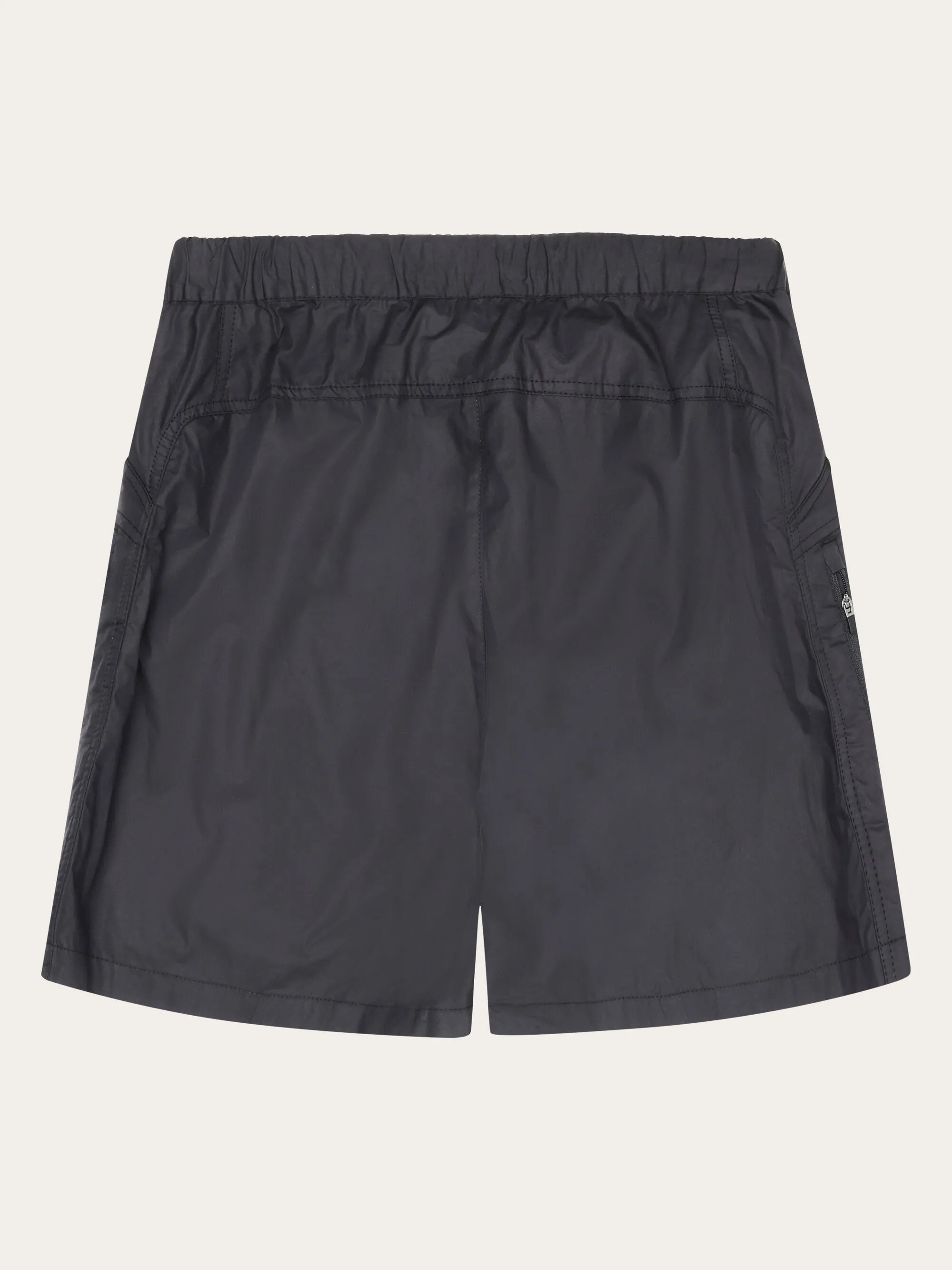 Vent Ripstop 90 lightweight shorts - GOTS/Vegan - Black Jet Knowledge Cotton