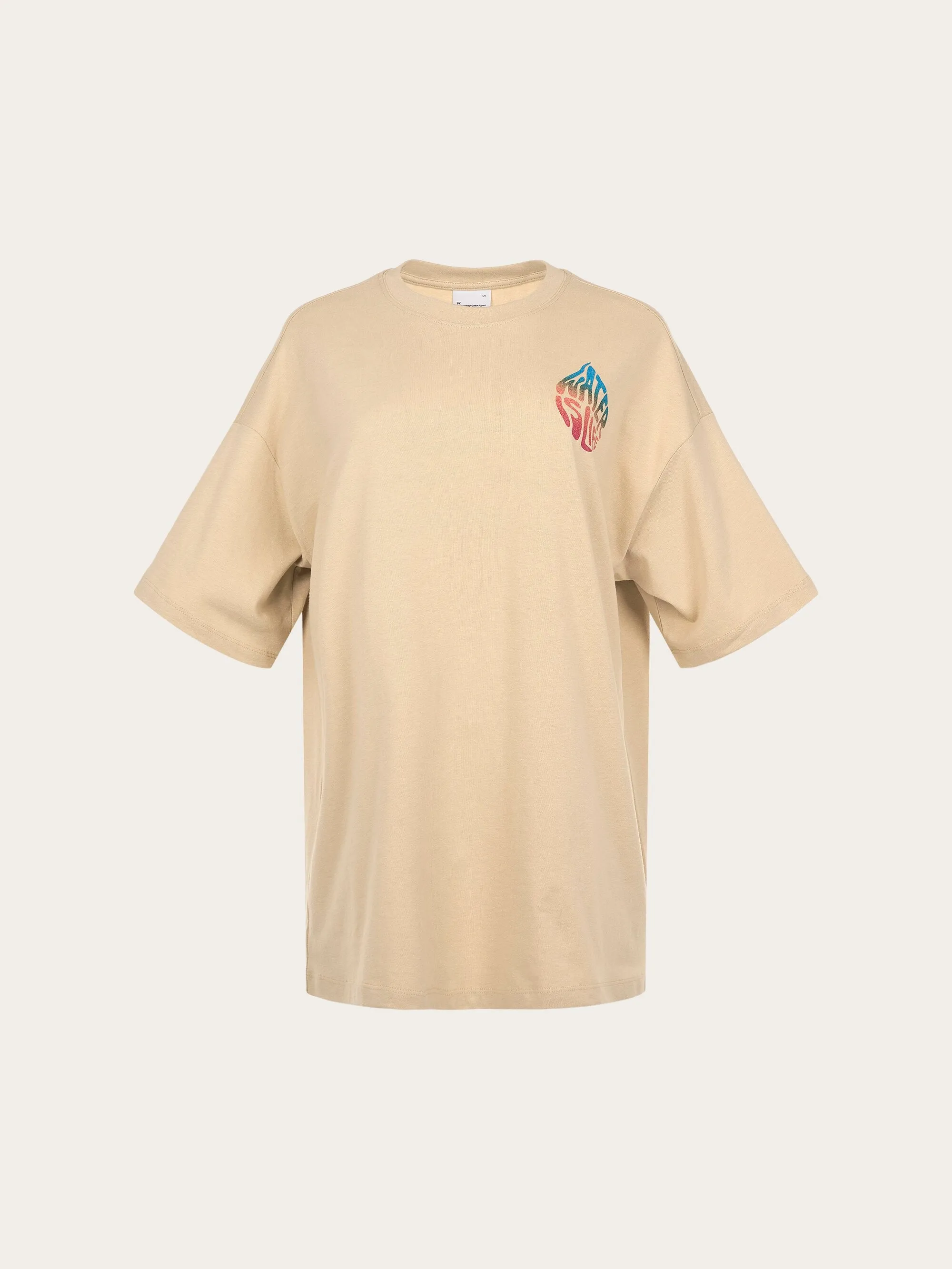 WATERAID Printed oversized t-shirt - Safari Knowledge Cotton