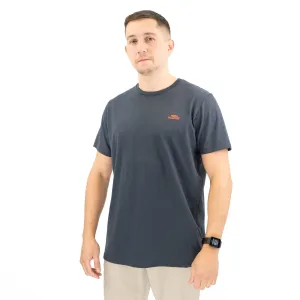 Weird Fish Mens Navy Fished T-Shirt in Organic Cotton