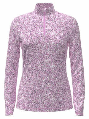Womens Mini Floral Printed Polo Callaway Apparel